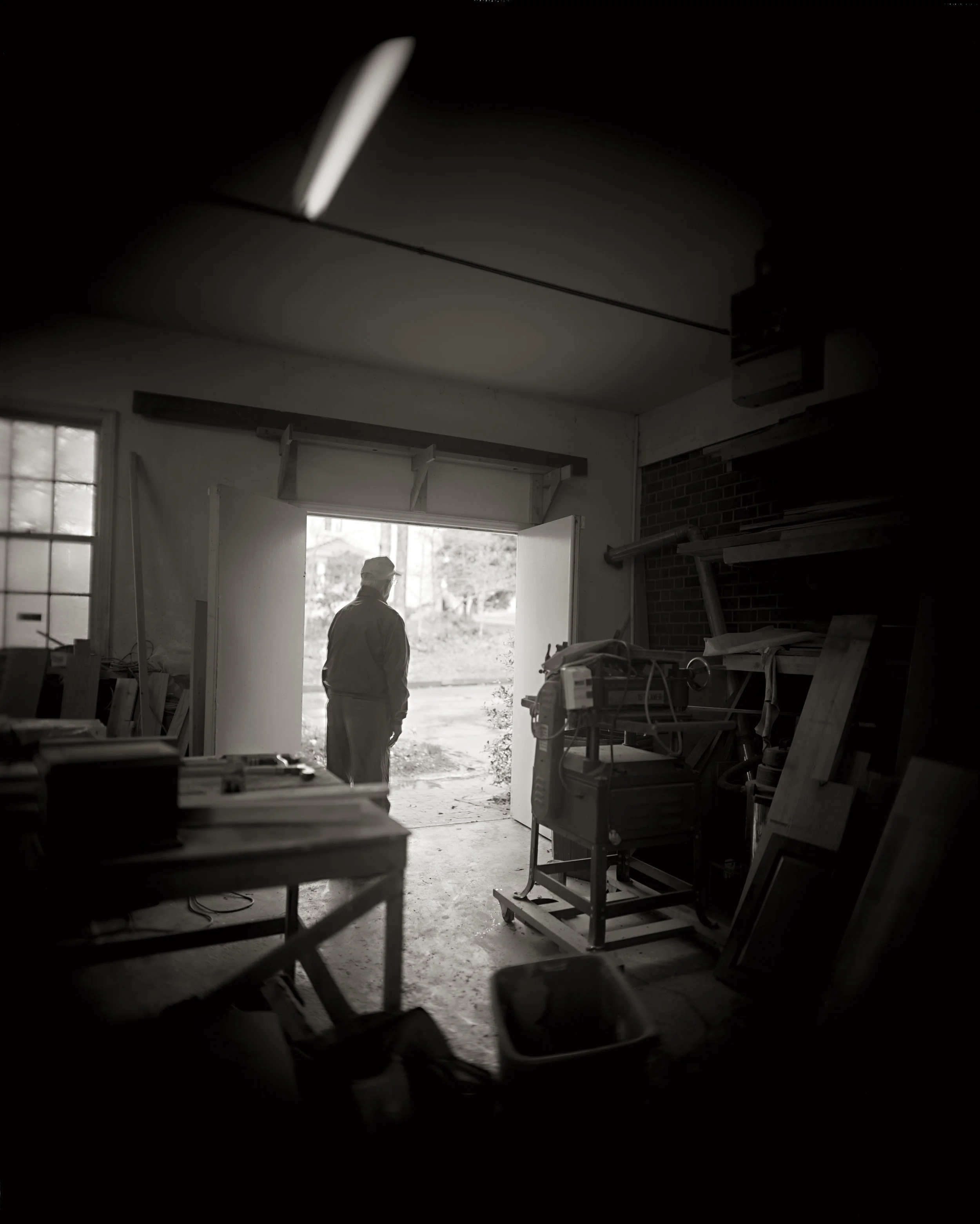 DAD IN HIS STUDIO