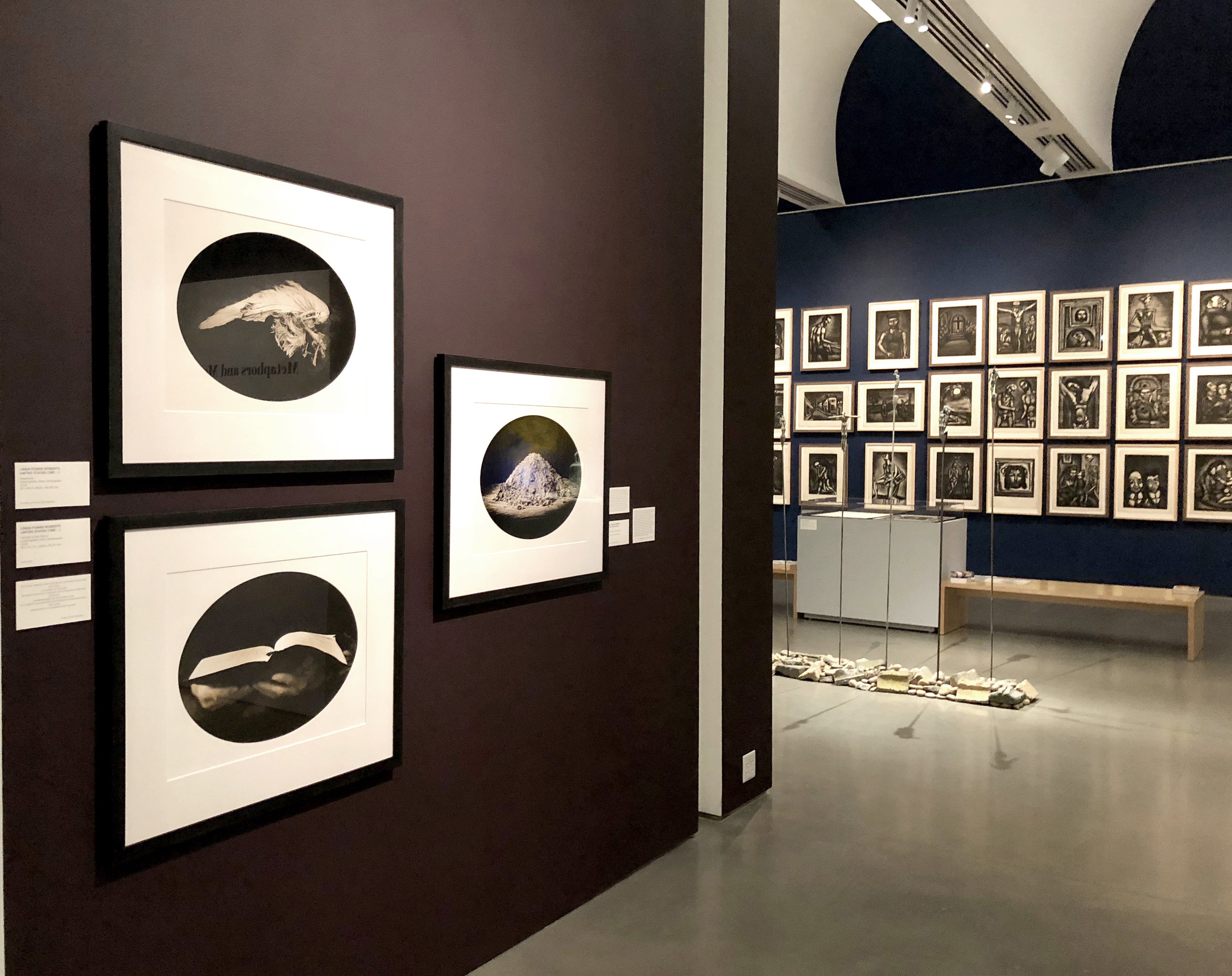  BECHTLER MUSEUM OF ART  WRESTLING THE ANGEL EXHIBITION  WITH ANDY WARHOL, MARC CHAGALL, GEORGES ROUAULT, JEAN TINGUELY AND OTHERS, 2018  
