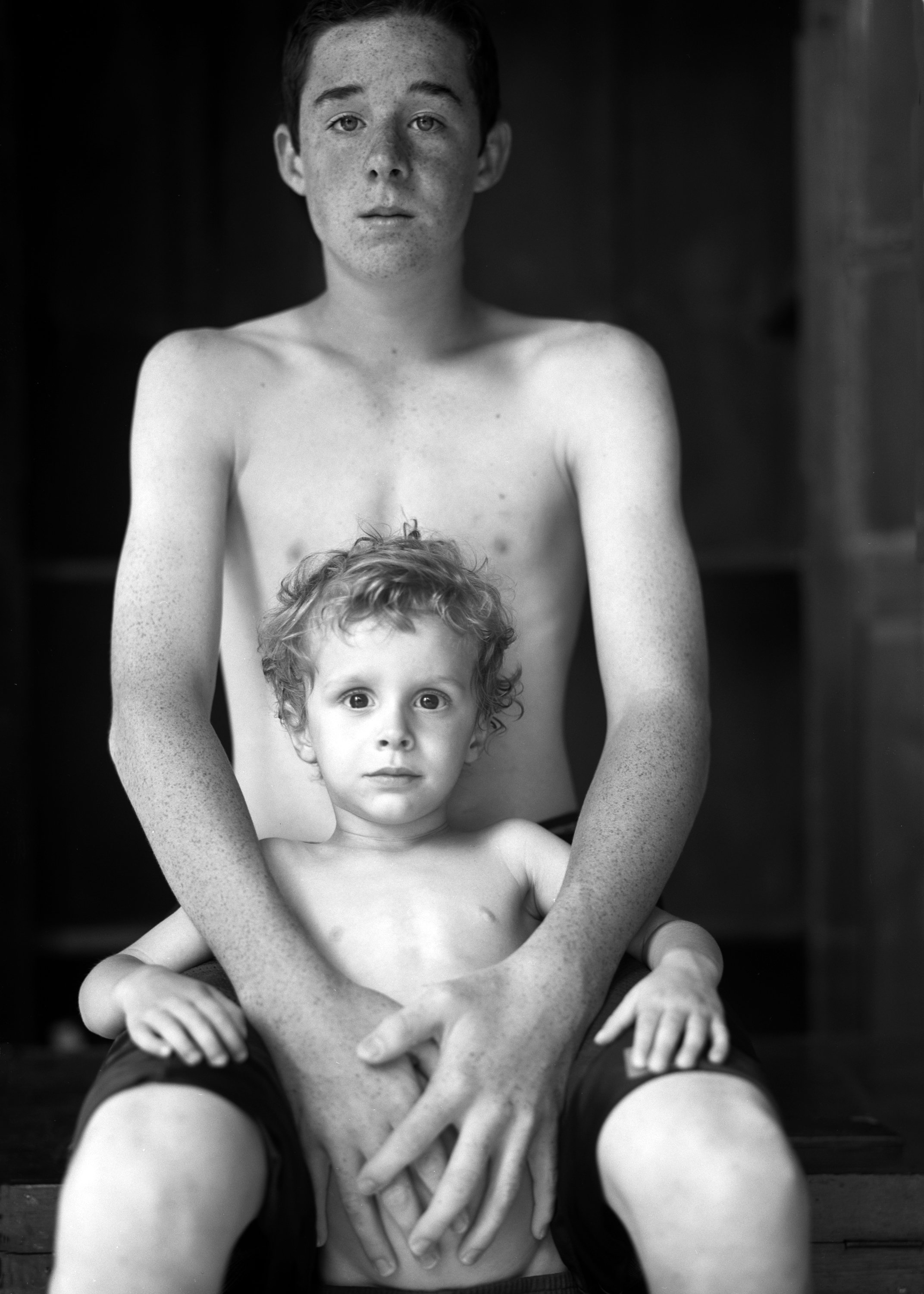  BROTHERS, LOGAN AND GEORGE, 2003  GELATIN SILVER PHOTOGRAPH 