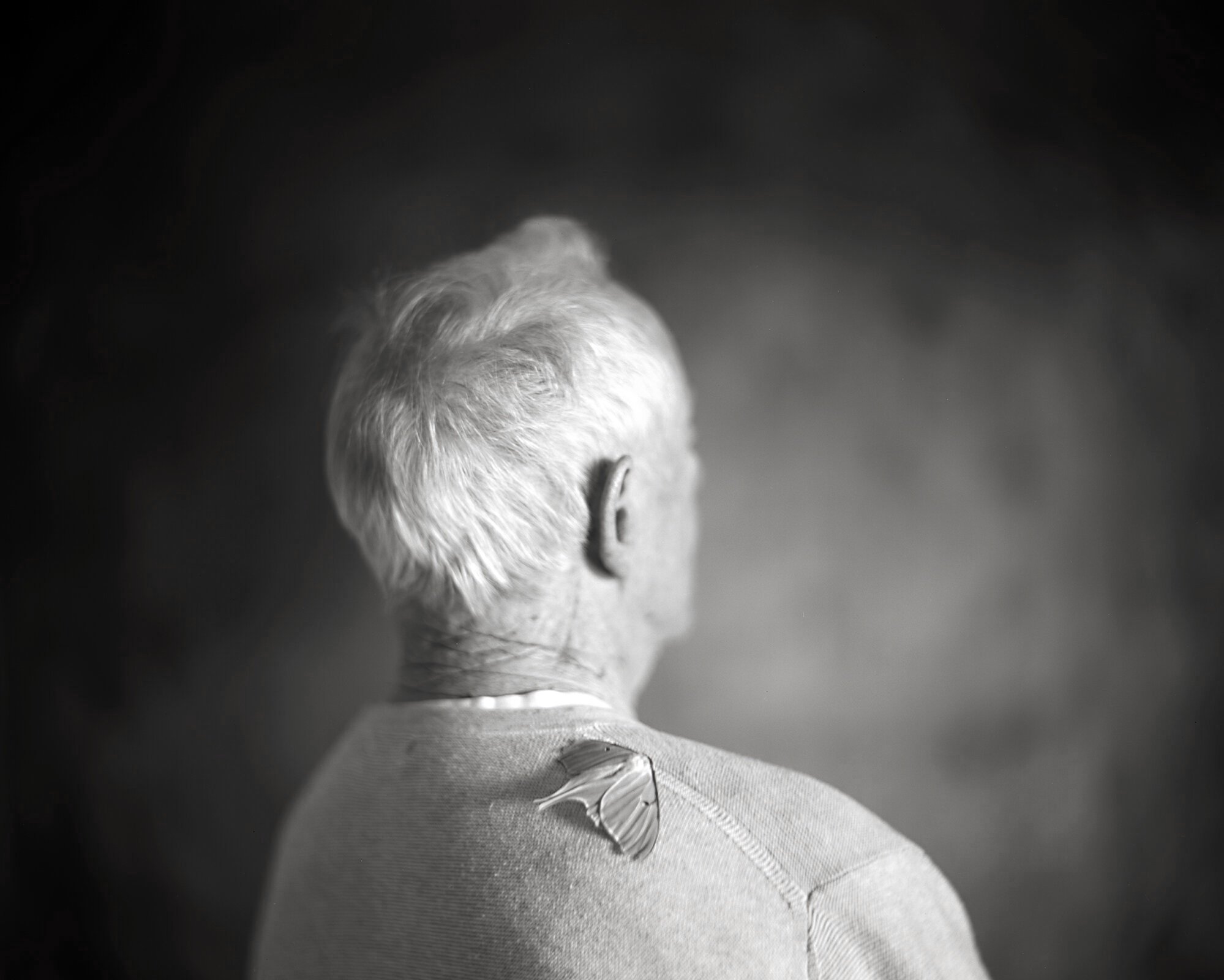  ETERNITY, DAD AT 91, 2018  GELATIN SILVER PHOTOGRAPH 