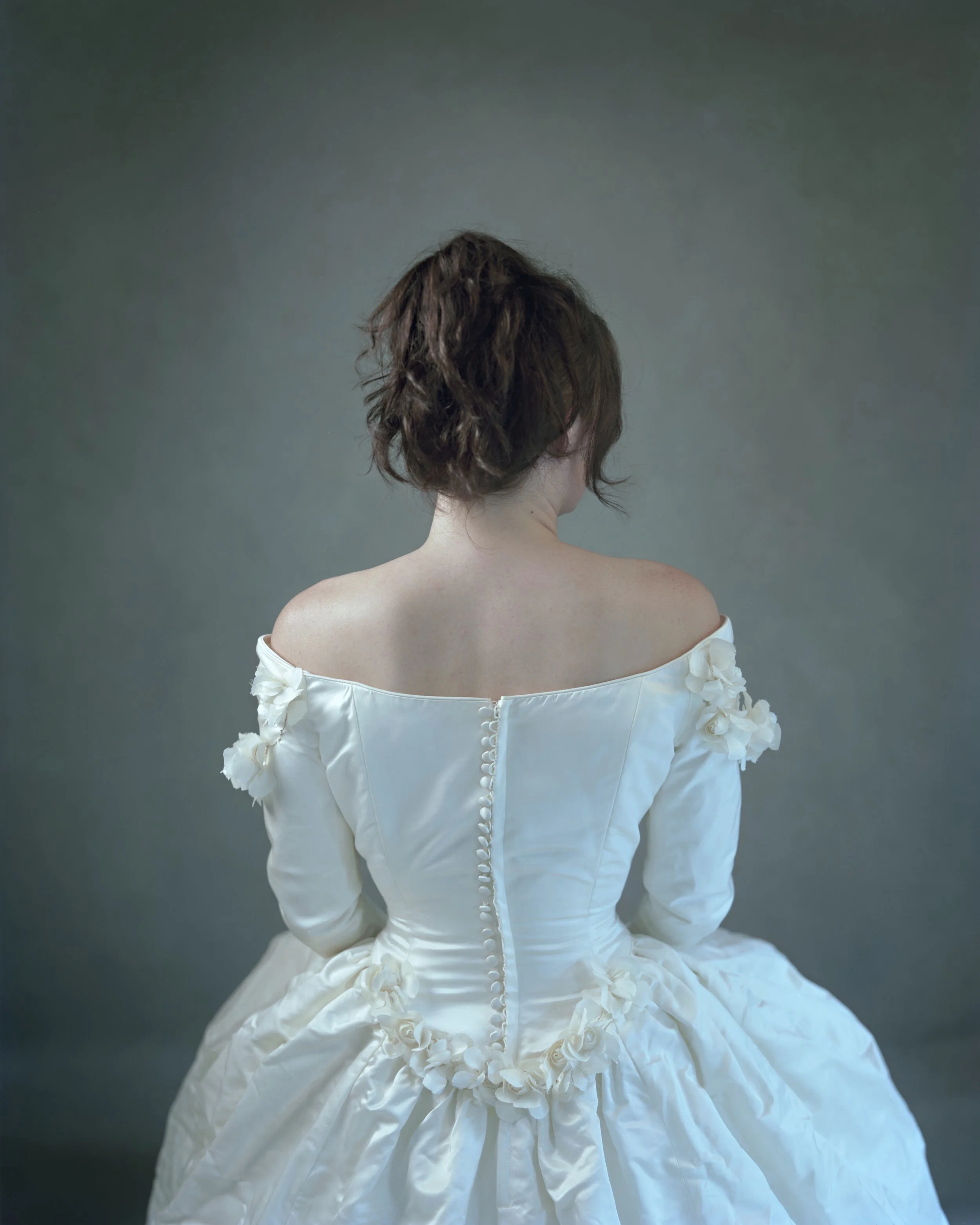  NICOLE WEARING MY WEDDING DRESS, 2022  ARCHIVAL PIGMENT PRINT  