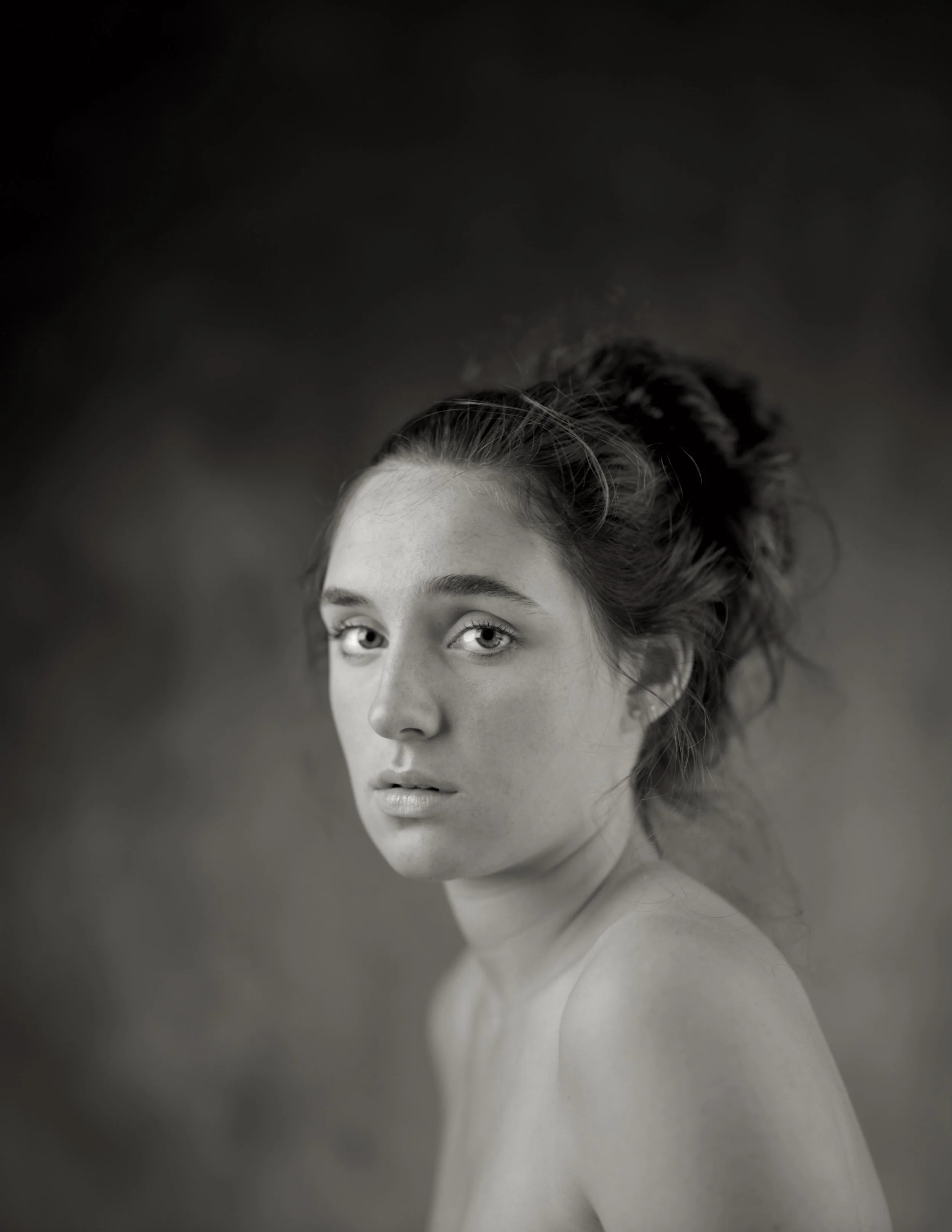  NICOLE AT SIXTEEN (From Becoming)   Gelatin Silver Photograph 
