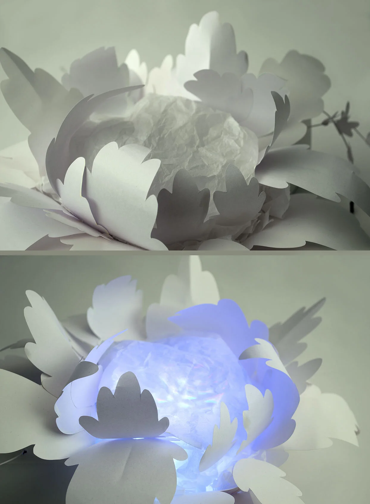 Paper Sculpture with Arduino