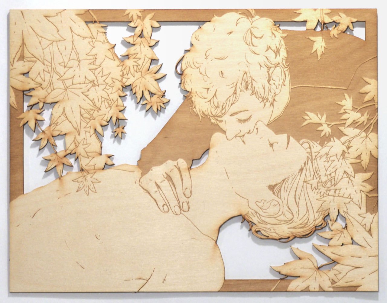 Lasercut Wood Panel