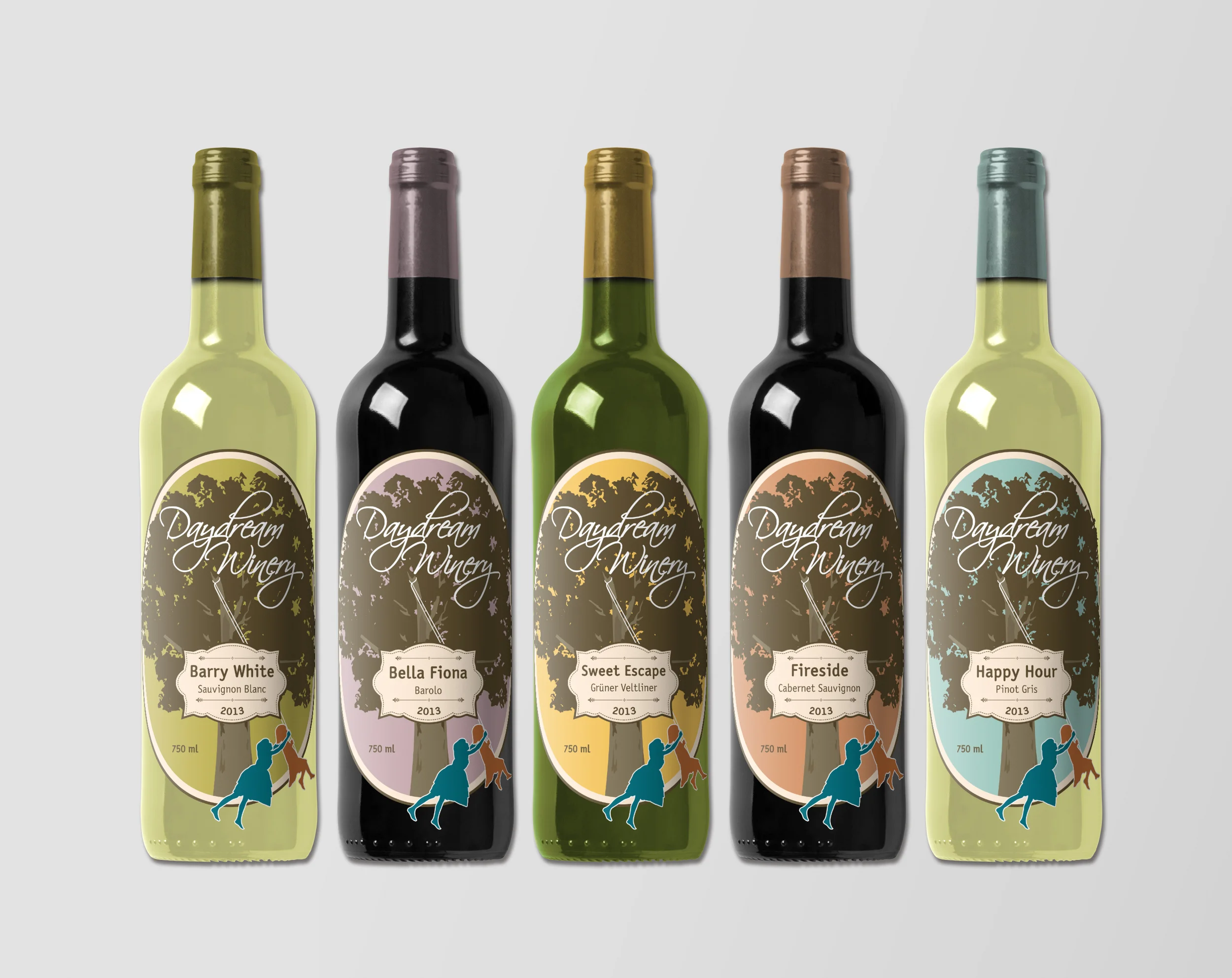 Daydream Winery Labels
