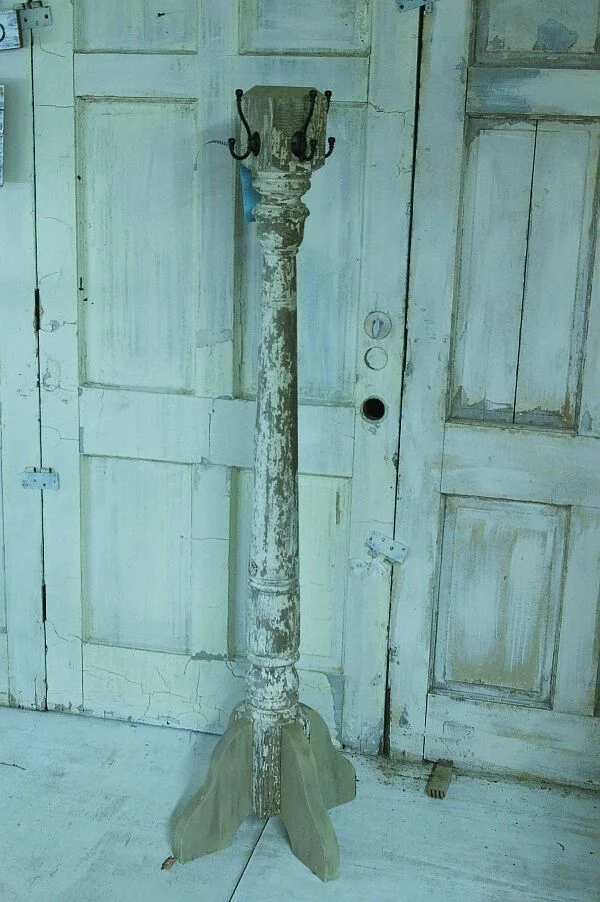 Custom Built Column Hat Rack (rental) $20