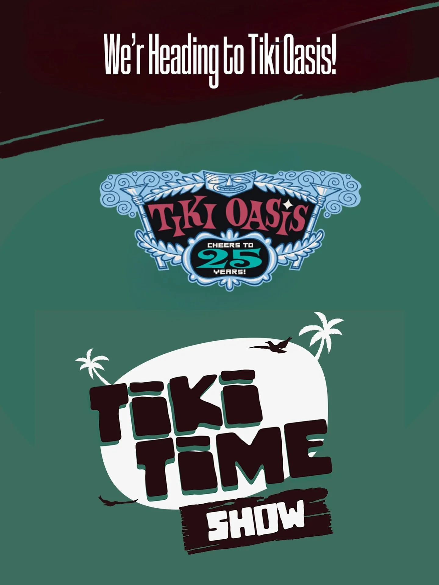 We&rsquo;re heading to @tikioasis ! What would you like to see???? 

#tikioasis #tikioasis2025 #tiki #tikioasis25