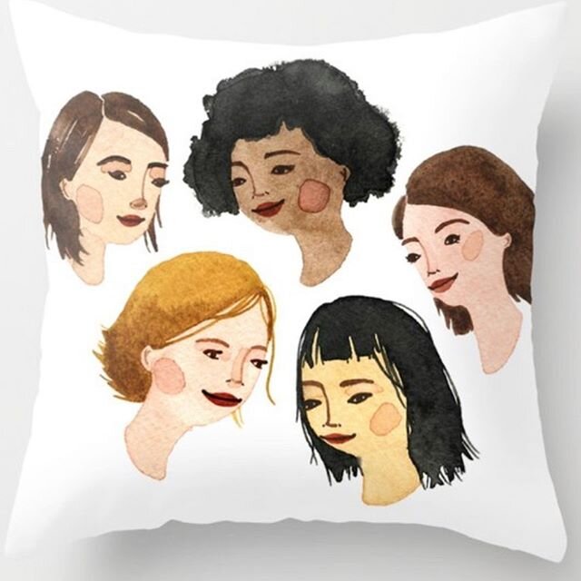 🍒Excited to share some new products with you! I&rsquo;ve opened a Society6 shop, where I&rsquo;ve created home goods featuring my art (throw pillows, hand towels, art prints). They&rsquo;re having a big sale on wall art for #memorialday so go have a