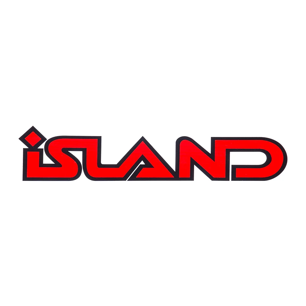 RED - Island Sticker