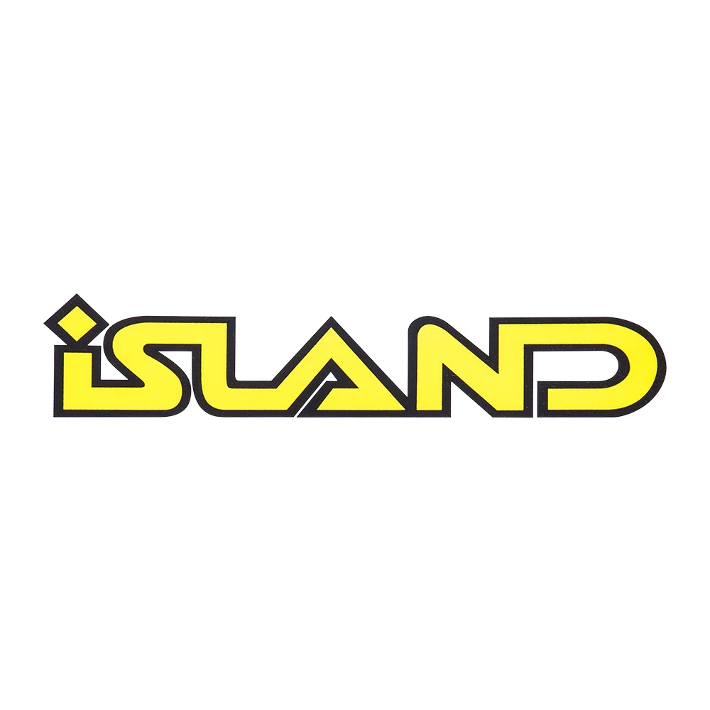 YELLOW - Island Sticker