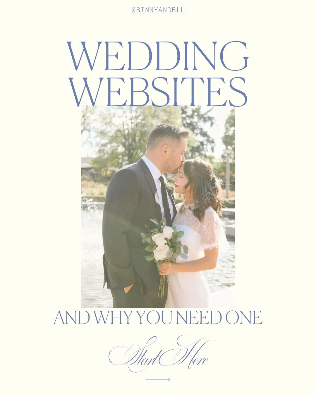Why you need a Wedding Website ✨

Binny &amp; Blu is built on the belief that a wedding website can be as unforgettable as the day itself, capturing the magic, emotion, and vision of each love story. 💍

Your love story deserves more than a cookie cu
