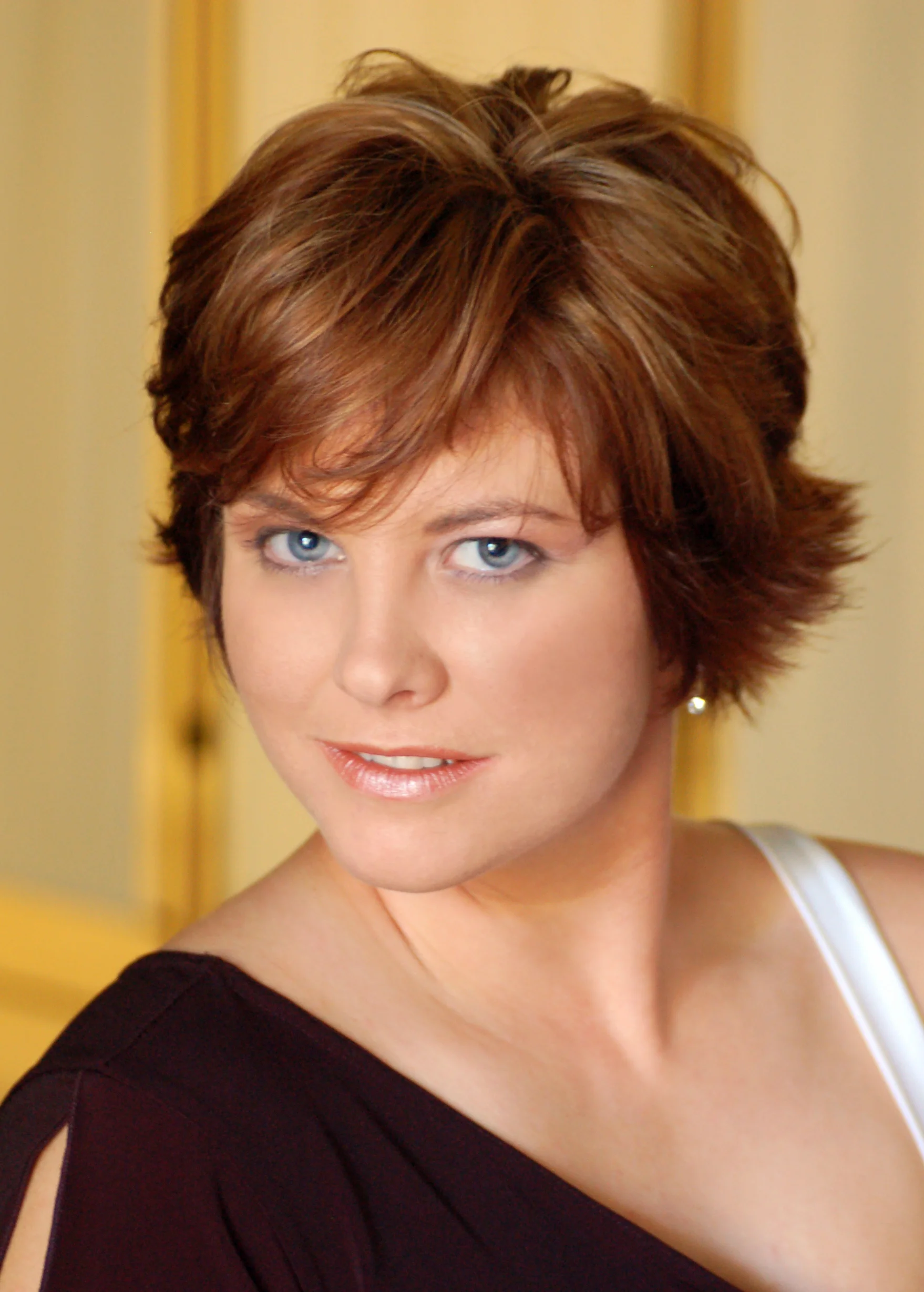 Short hair black and white dress.jpg
