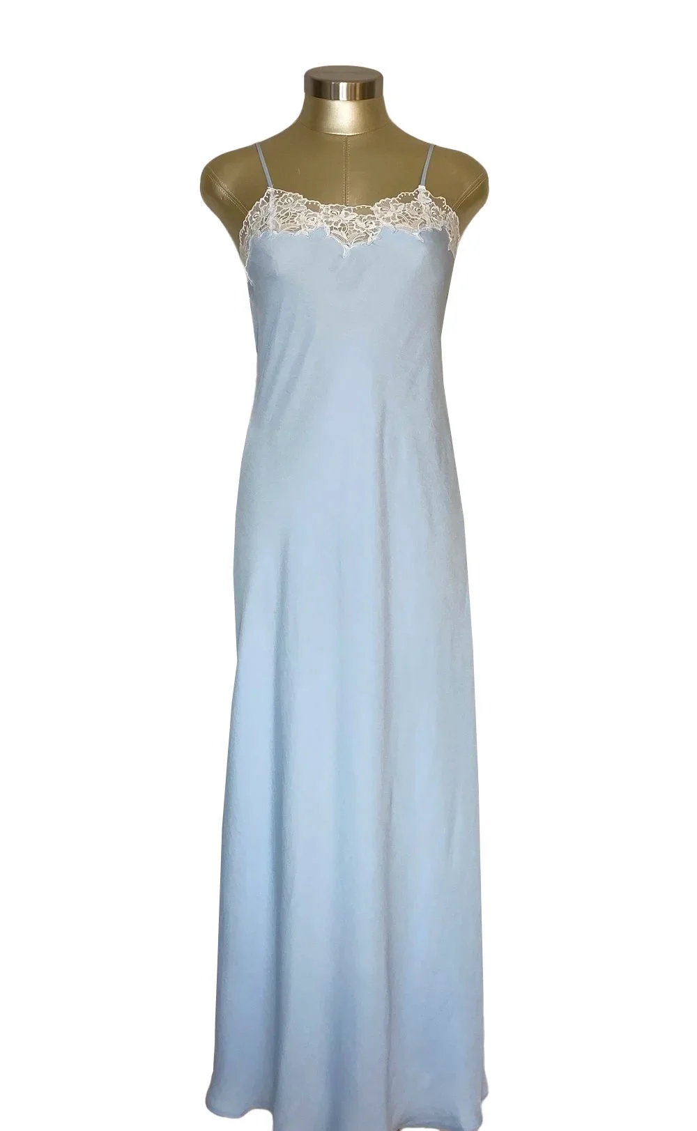 Eileen West satin long nightgown