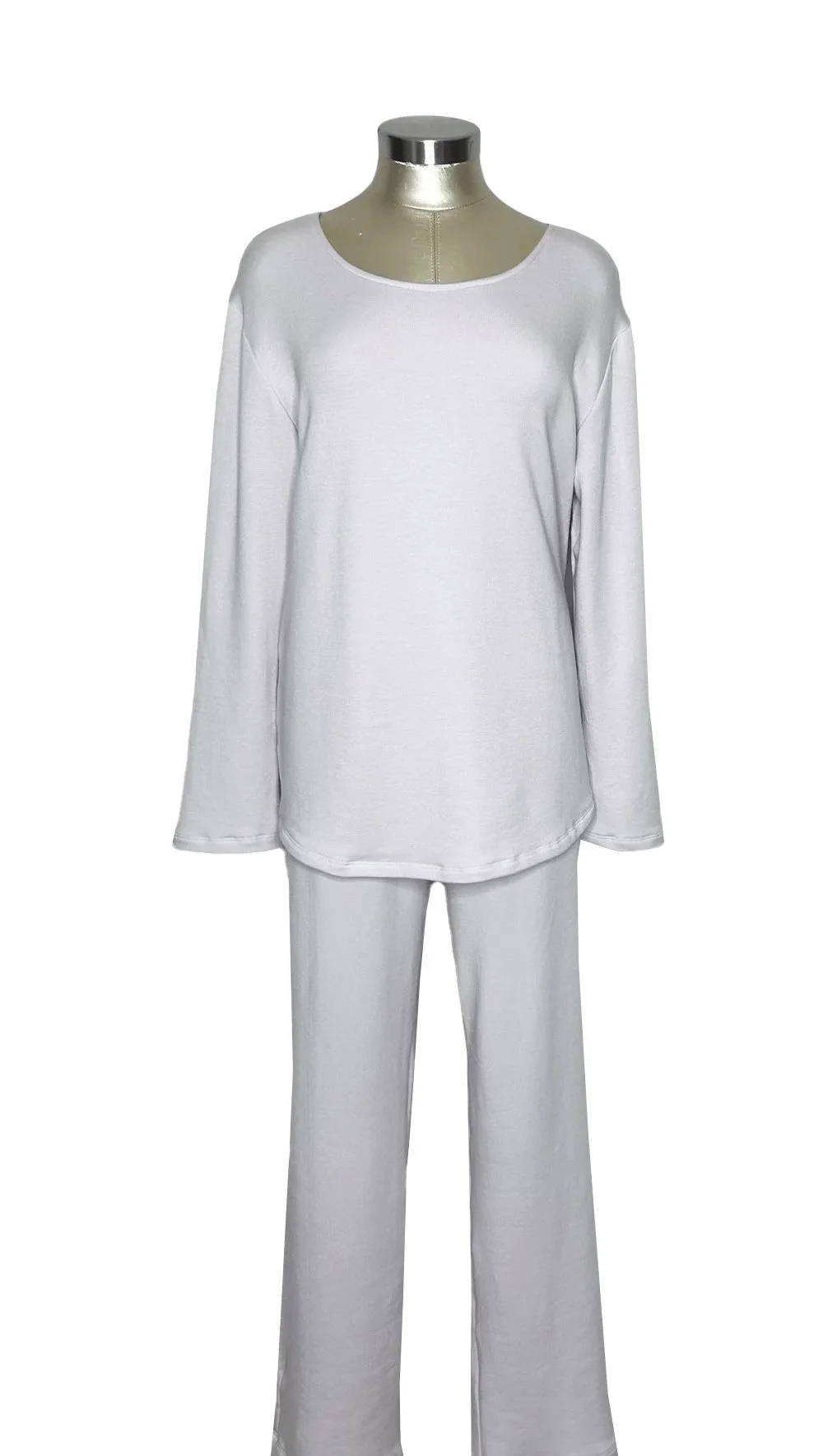 Karen Luu long sleeve top and flare leg pant
