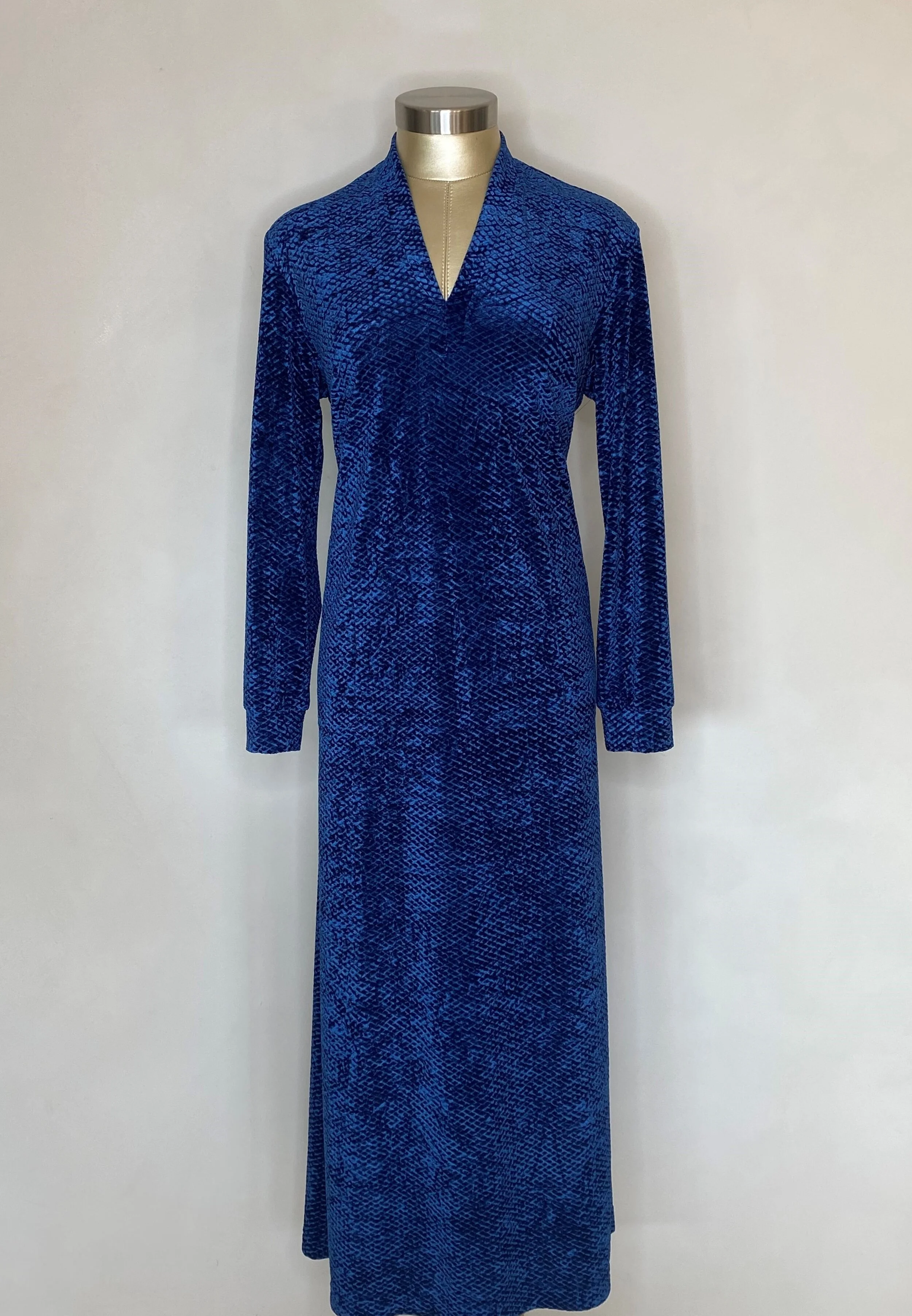 Velvet Zip Robe Robes — Glamour House Intimate Apparel