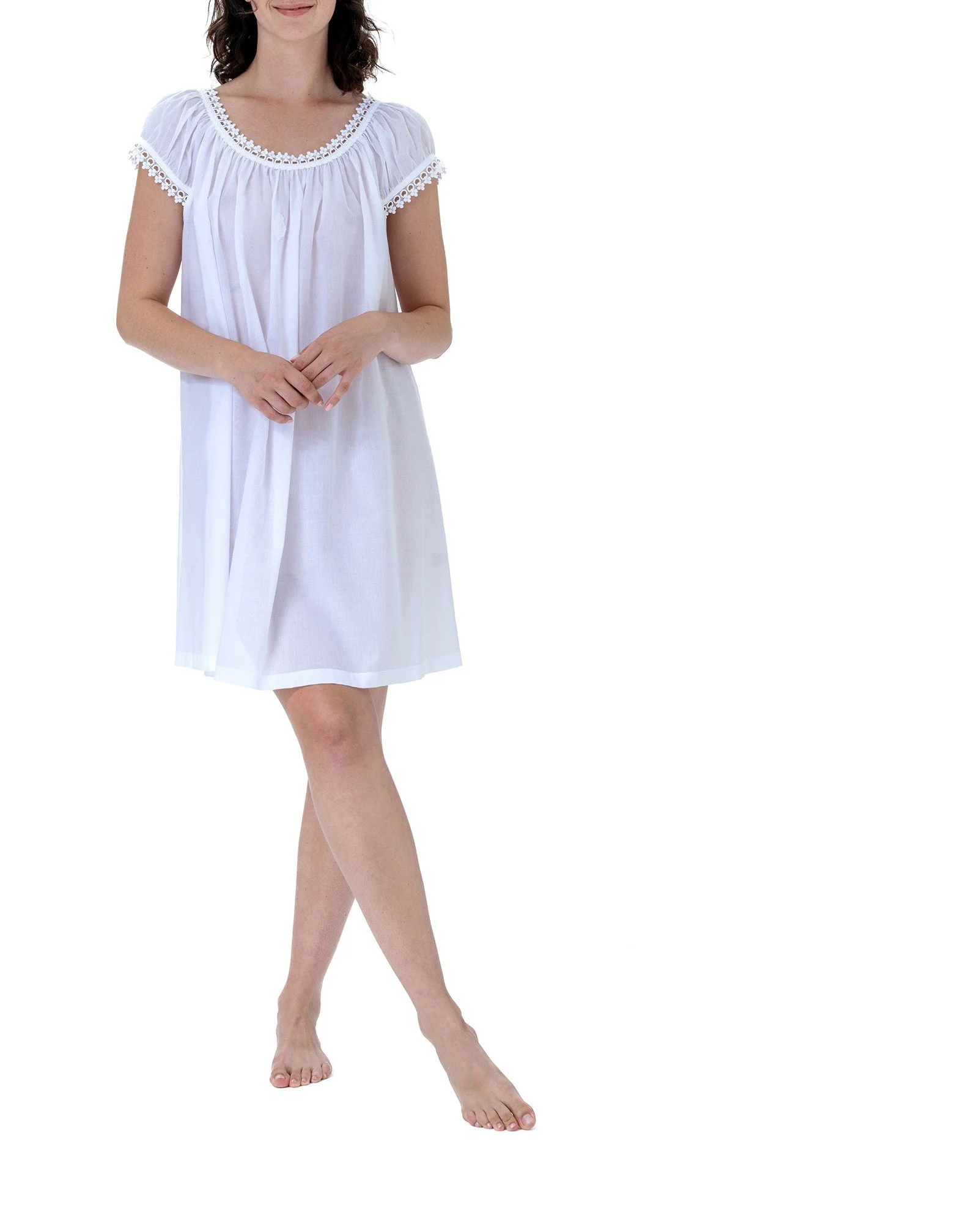 Celestine cotton stripes short babydoll