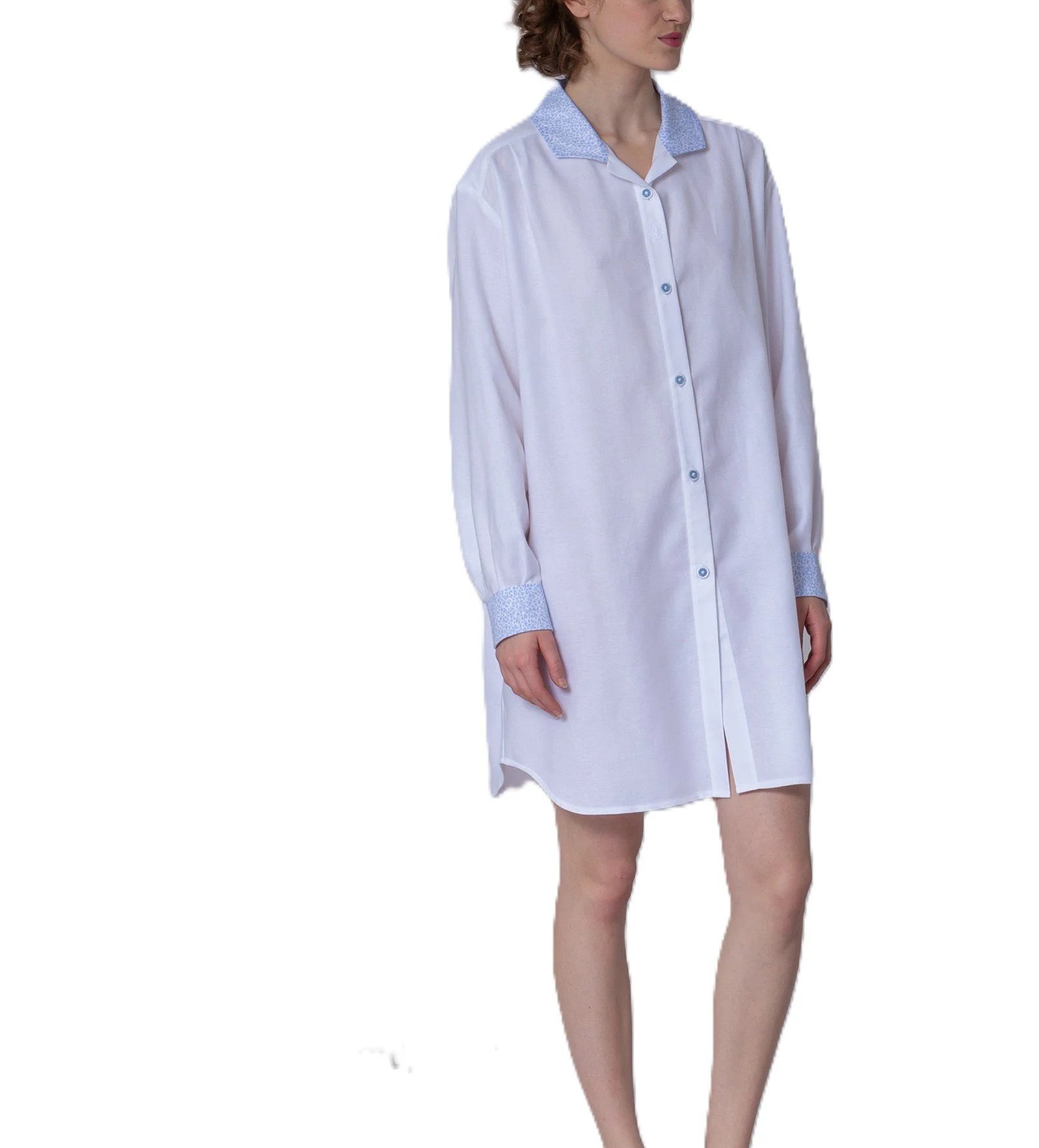 Celestine cotton flannel cashmere-soft nightshirt
