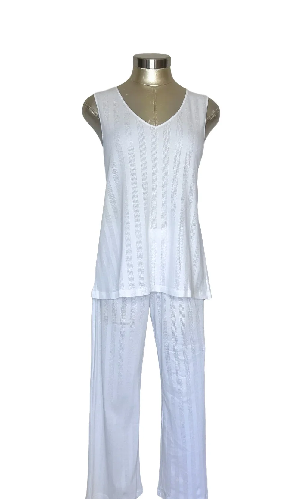 Hanro tank cropped cotton Pajama