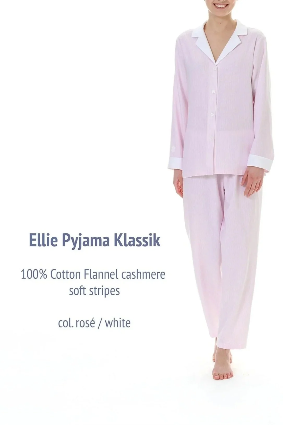 Celestine cotton flannel cashmere-soft pajama