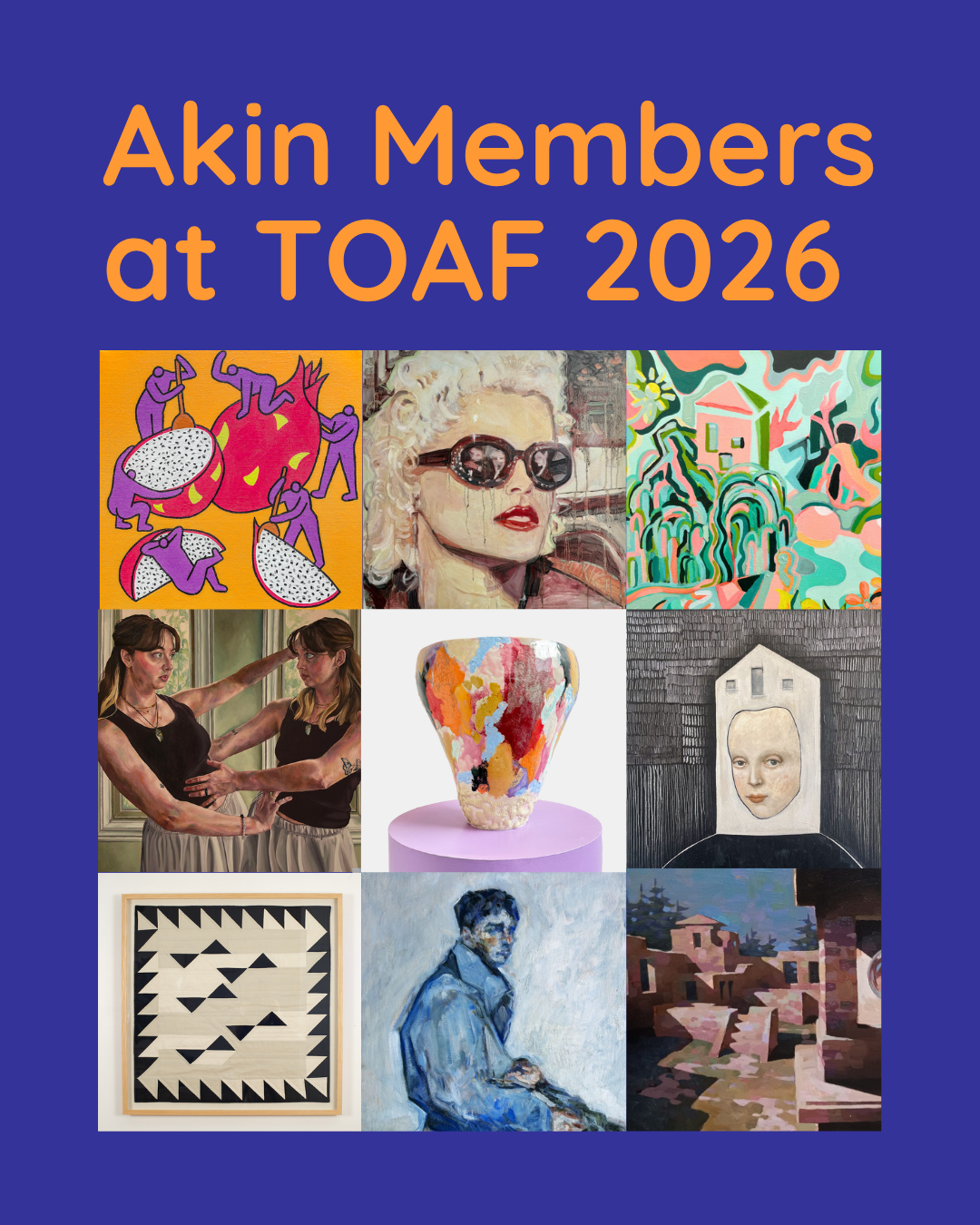 TOAF Akin Artist studios for rent