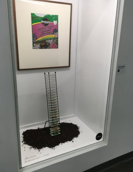 'The Exfoliation' by Ghazaleh Avarzamani - Akin Vitrine Gallery June / July 2018 Installation