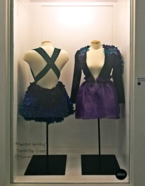 'Twisted Fantasy' by Samantha O’Neill - Akin Vitrine Gallery September/October 2018 Installation.