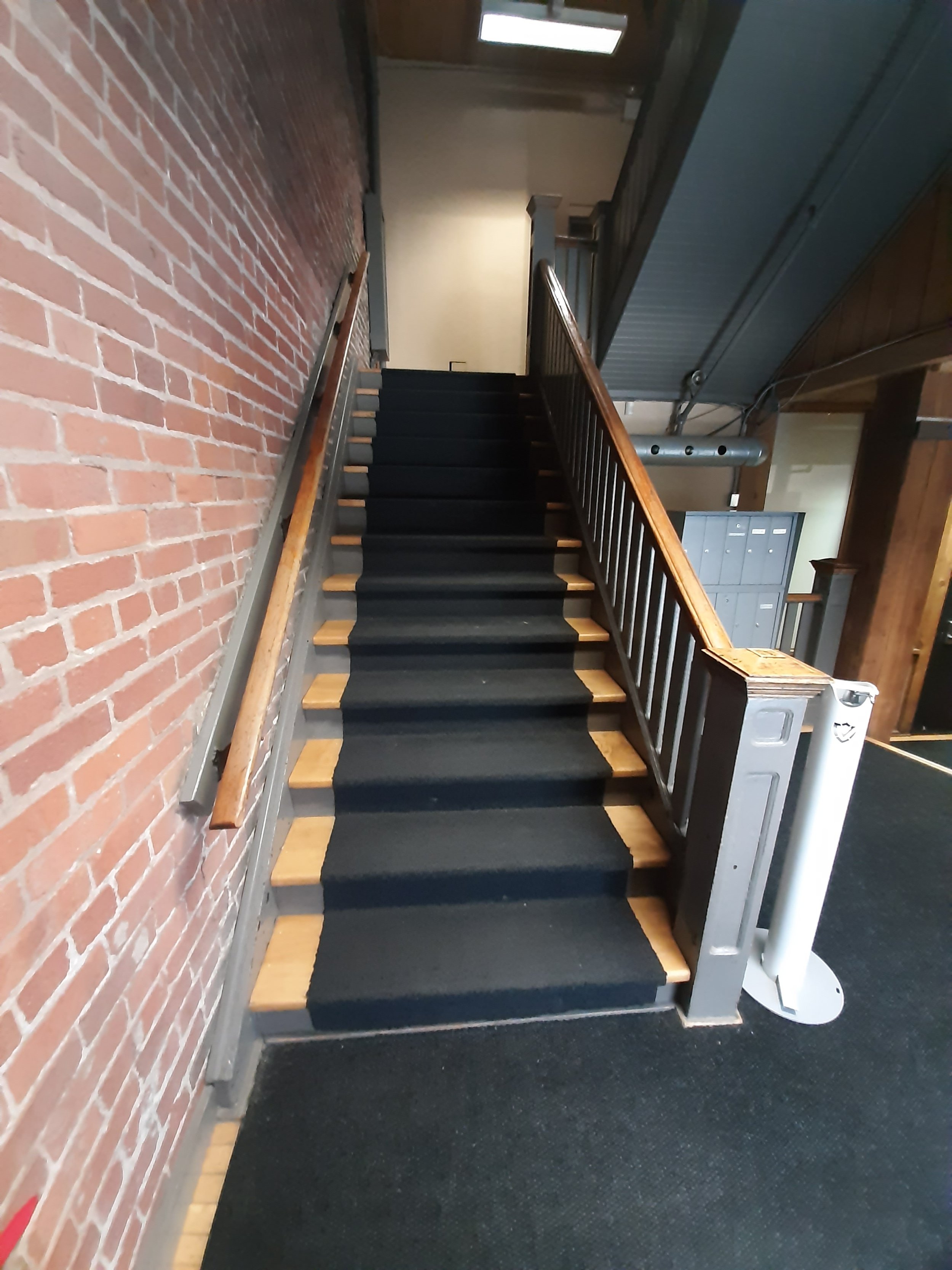 Lobby Stairs to Elevator