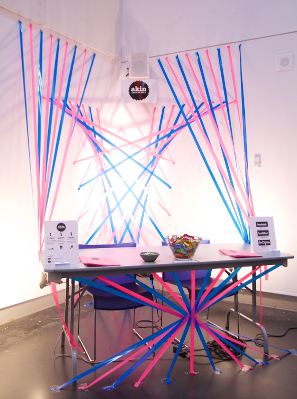 2013 - Akin table at OCAD's Toolbox event