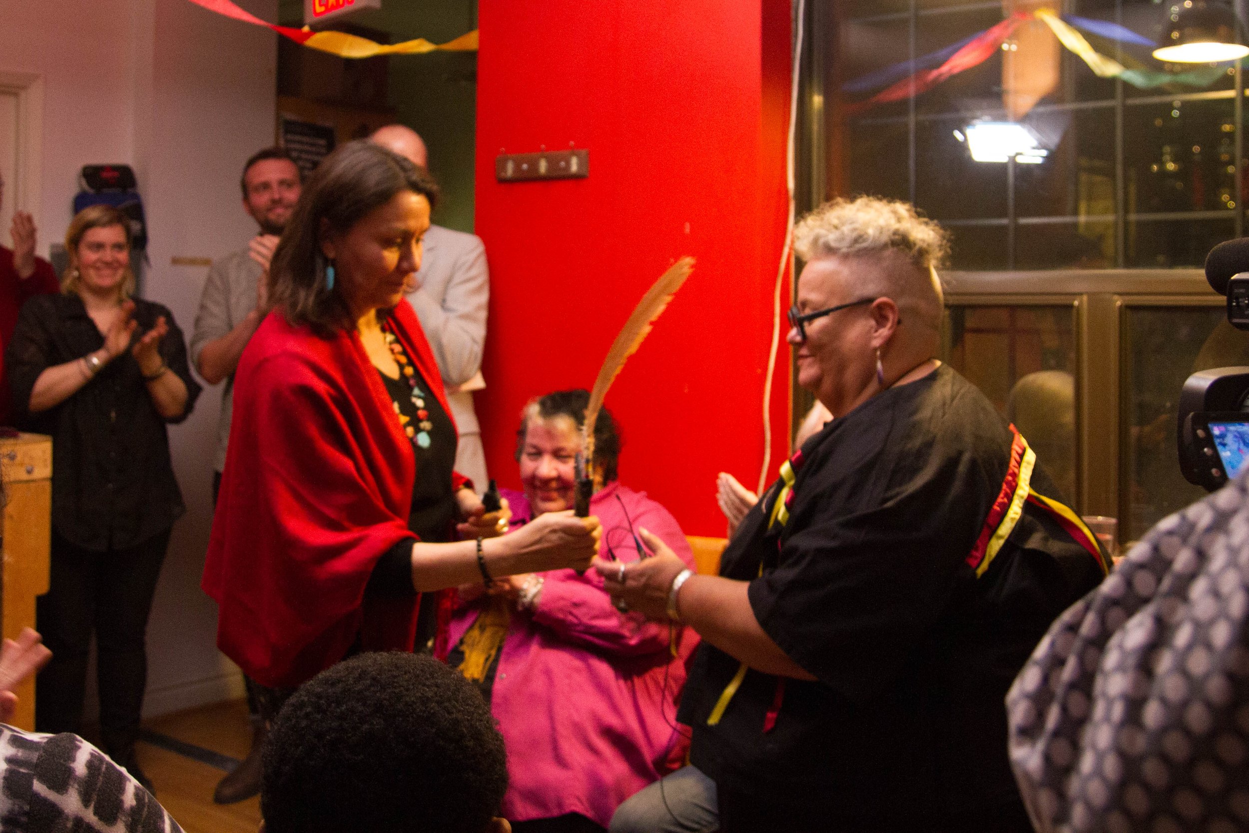 2019 - Akin Welcomes Indigenous Elder in Residence Catherine Tammaro