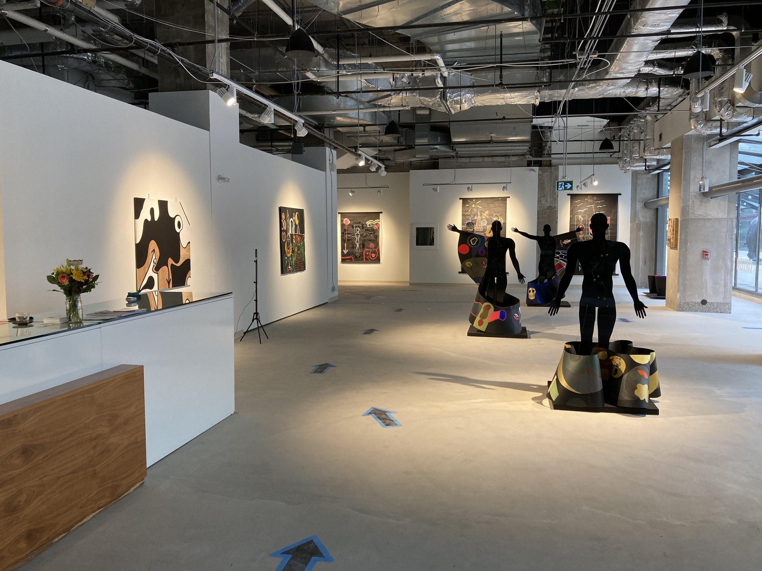 2020 - Antonio Pendones member Akin X Collision Gallery exhibition