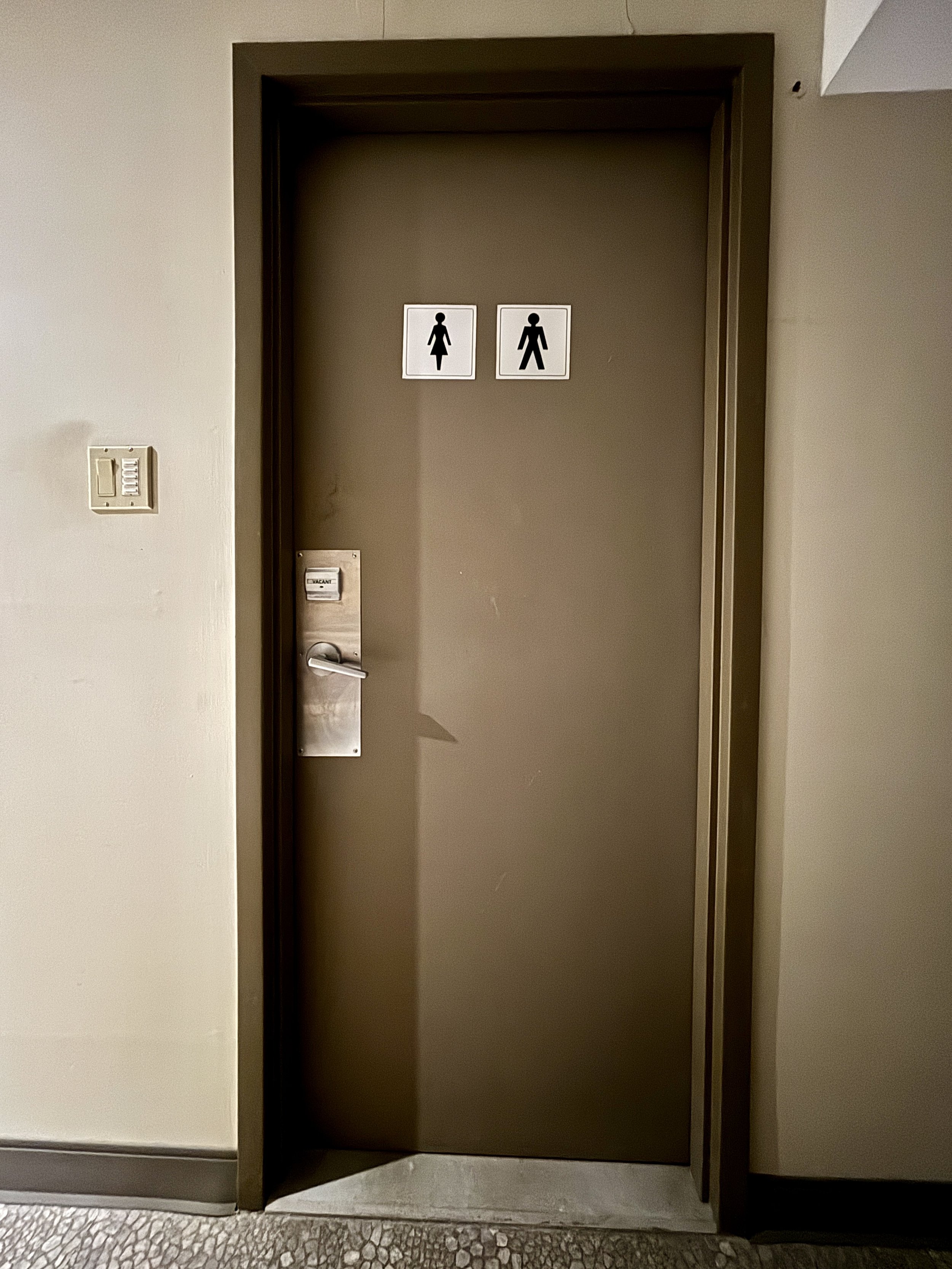  Bathroom Door with 2 Cubicles - 1