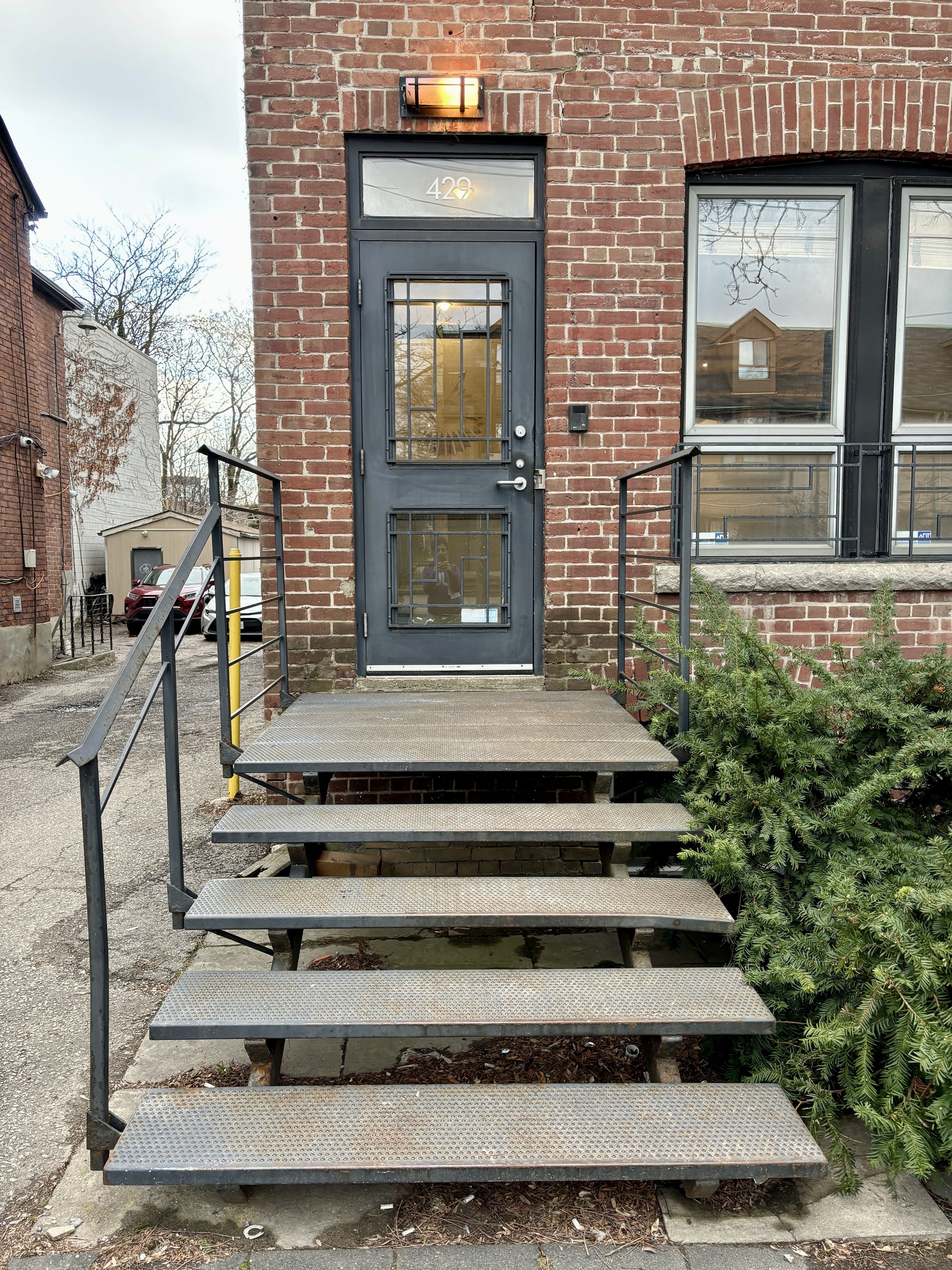 Stairs to Main Entrance