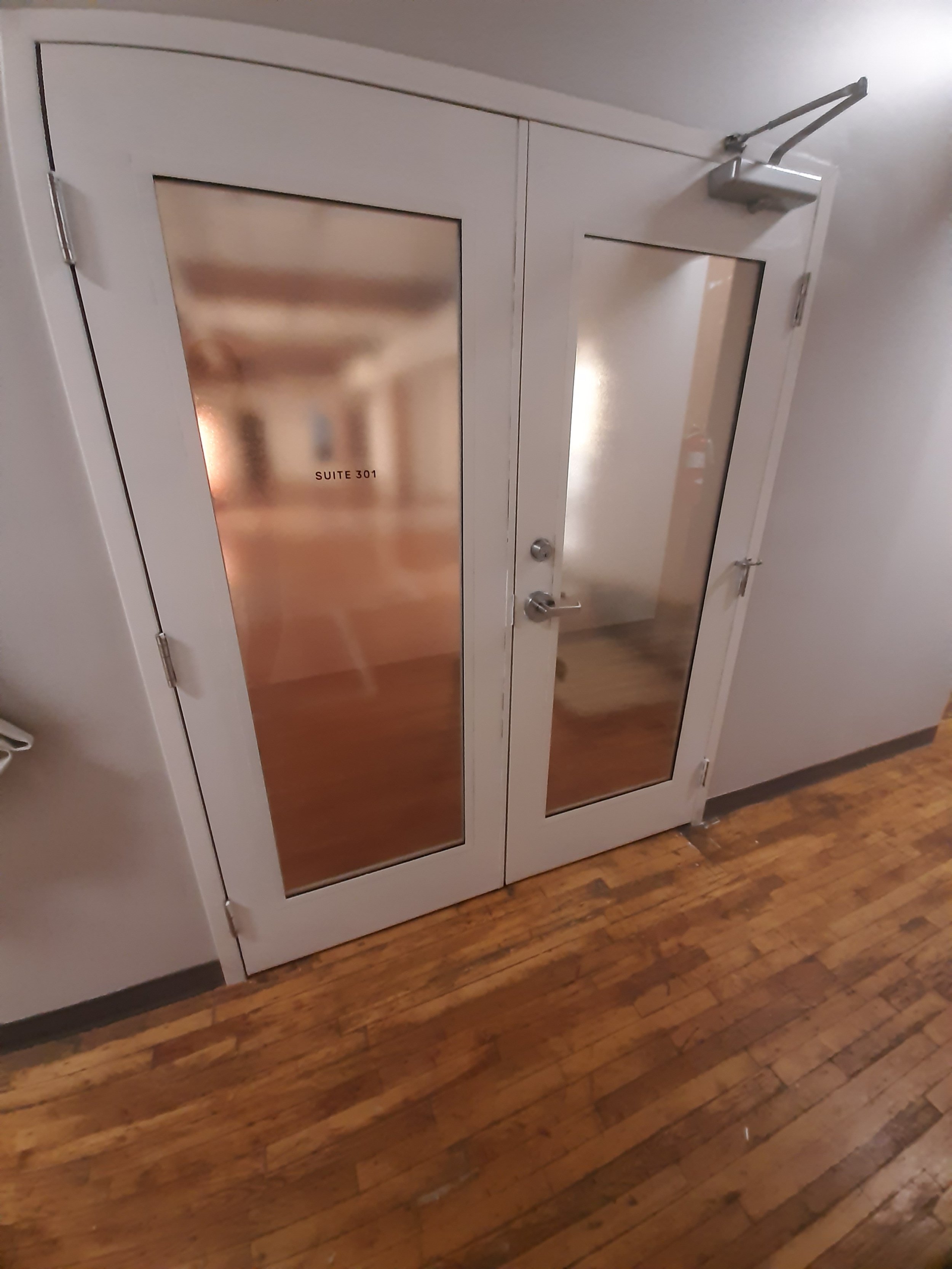 3rd floor entrance doorway unit 301