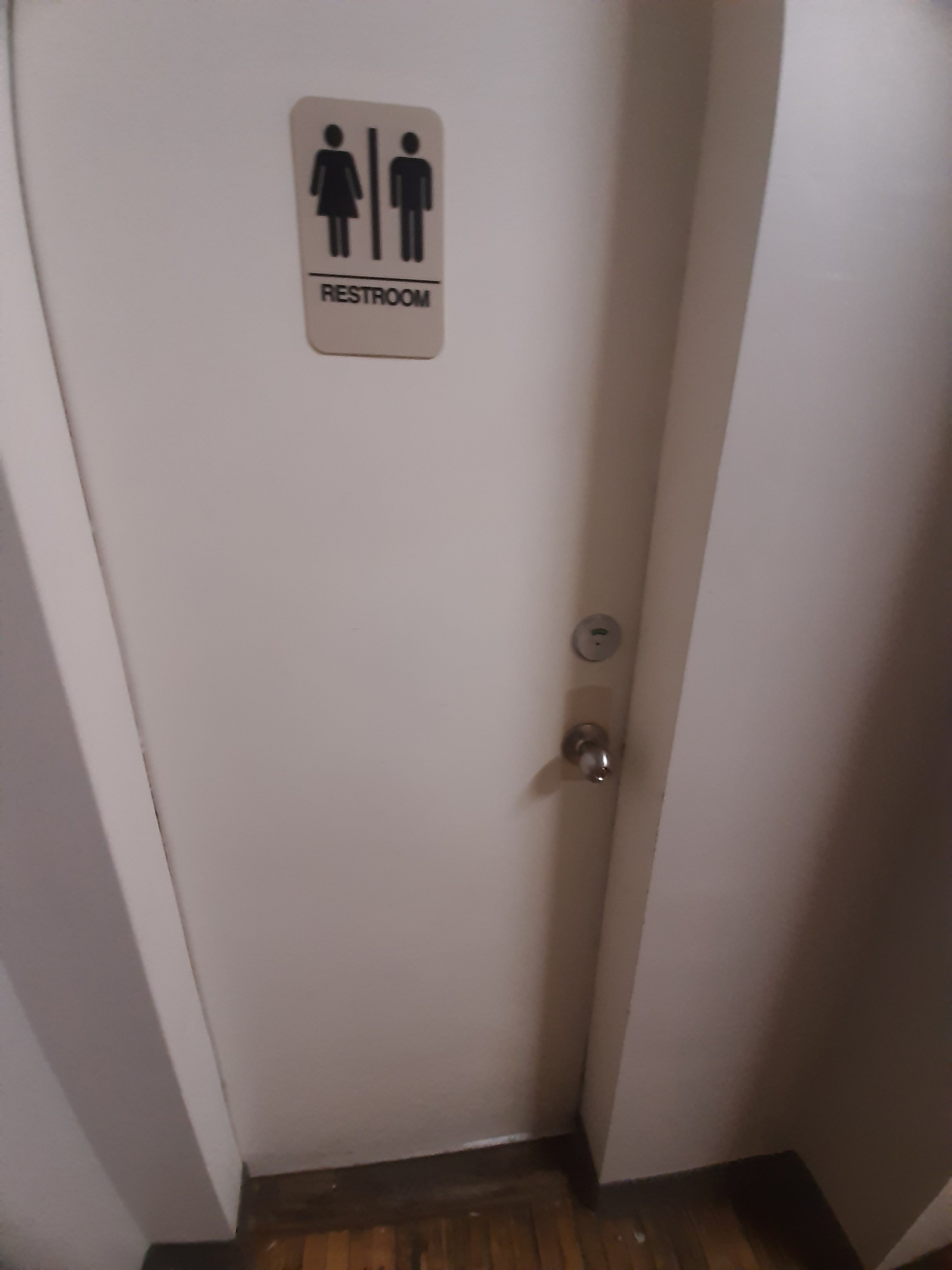 3rd floor bathroom door 
