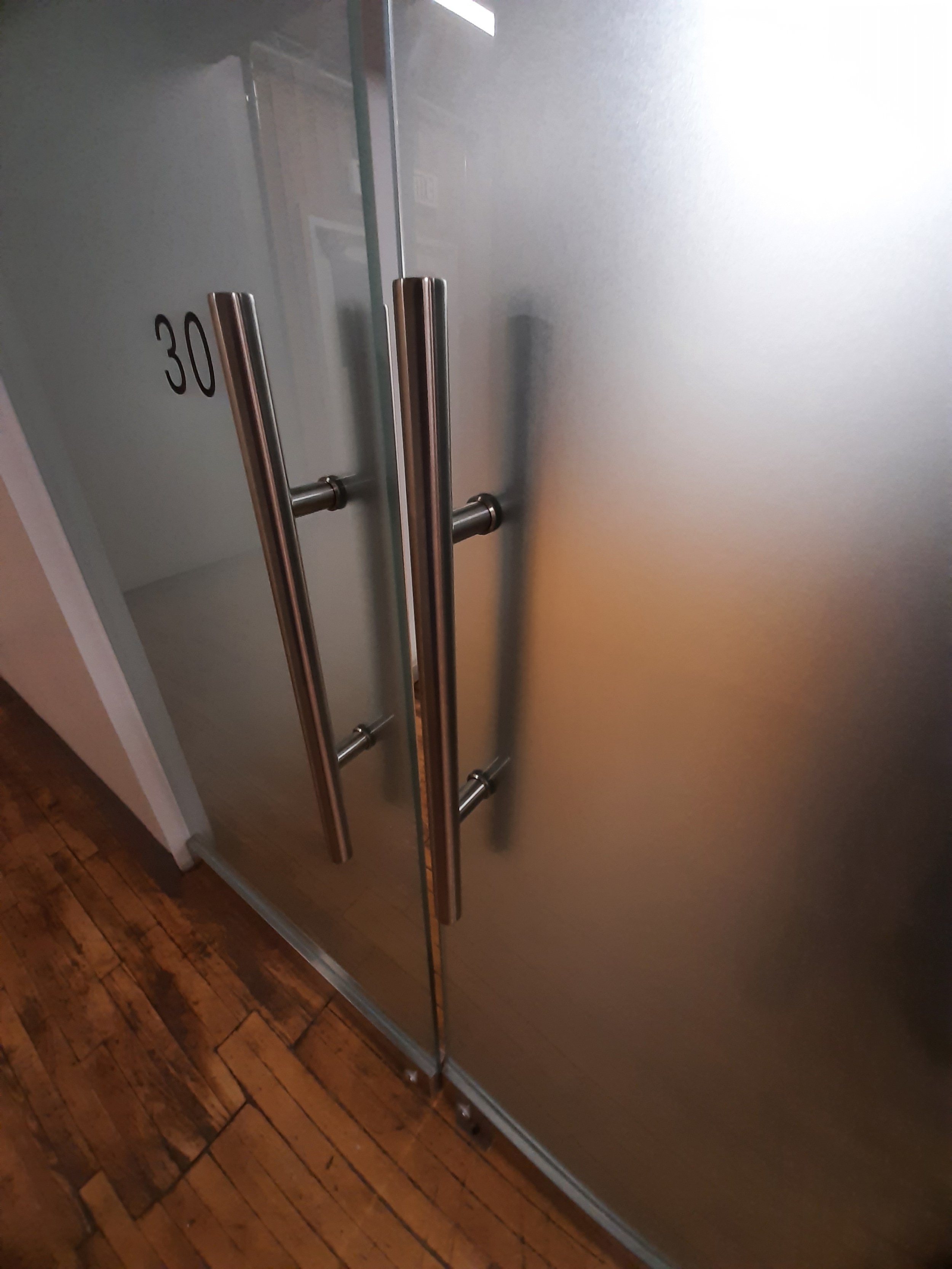 3rd floor unit 303 entrance door handle