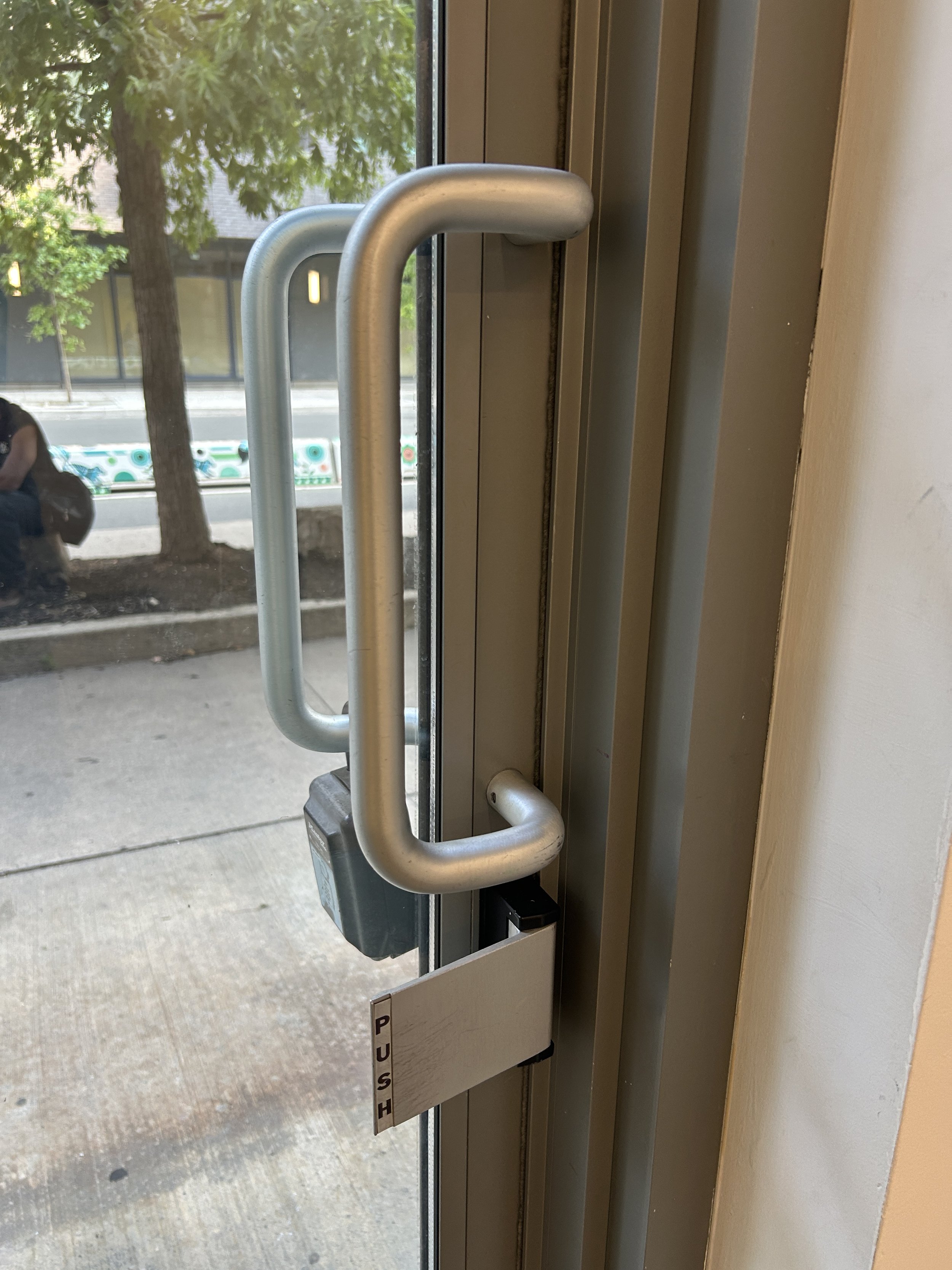 Entrance door handle - Interior