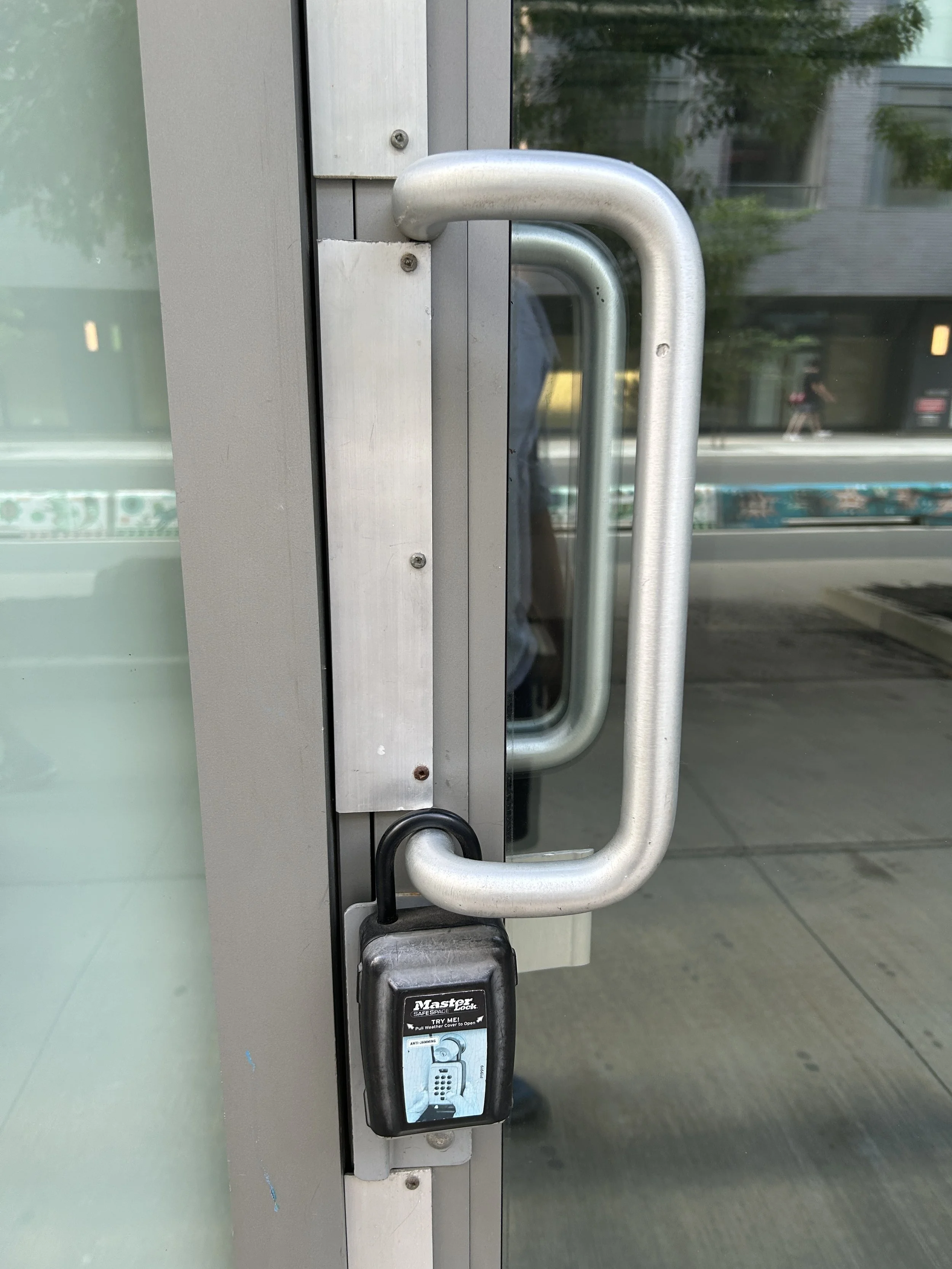 Entrance door handle - Exterior