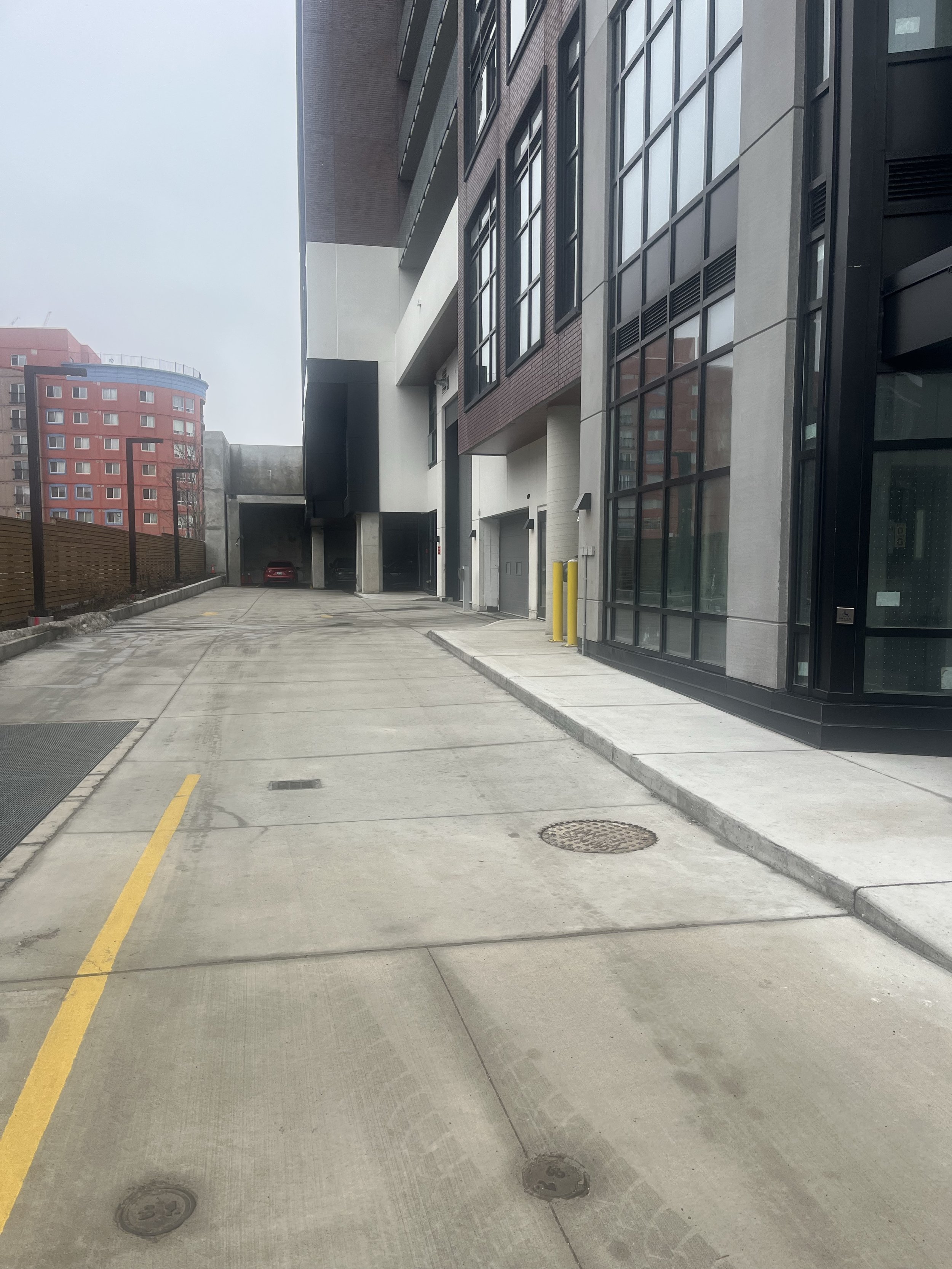 North Side Entrance Path