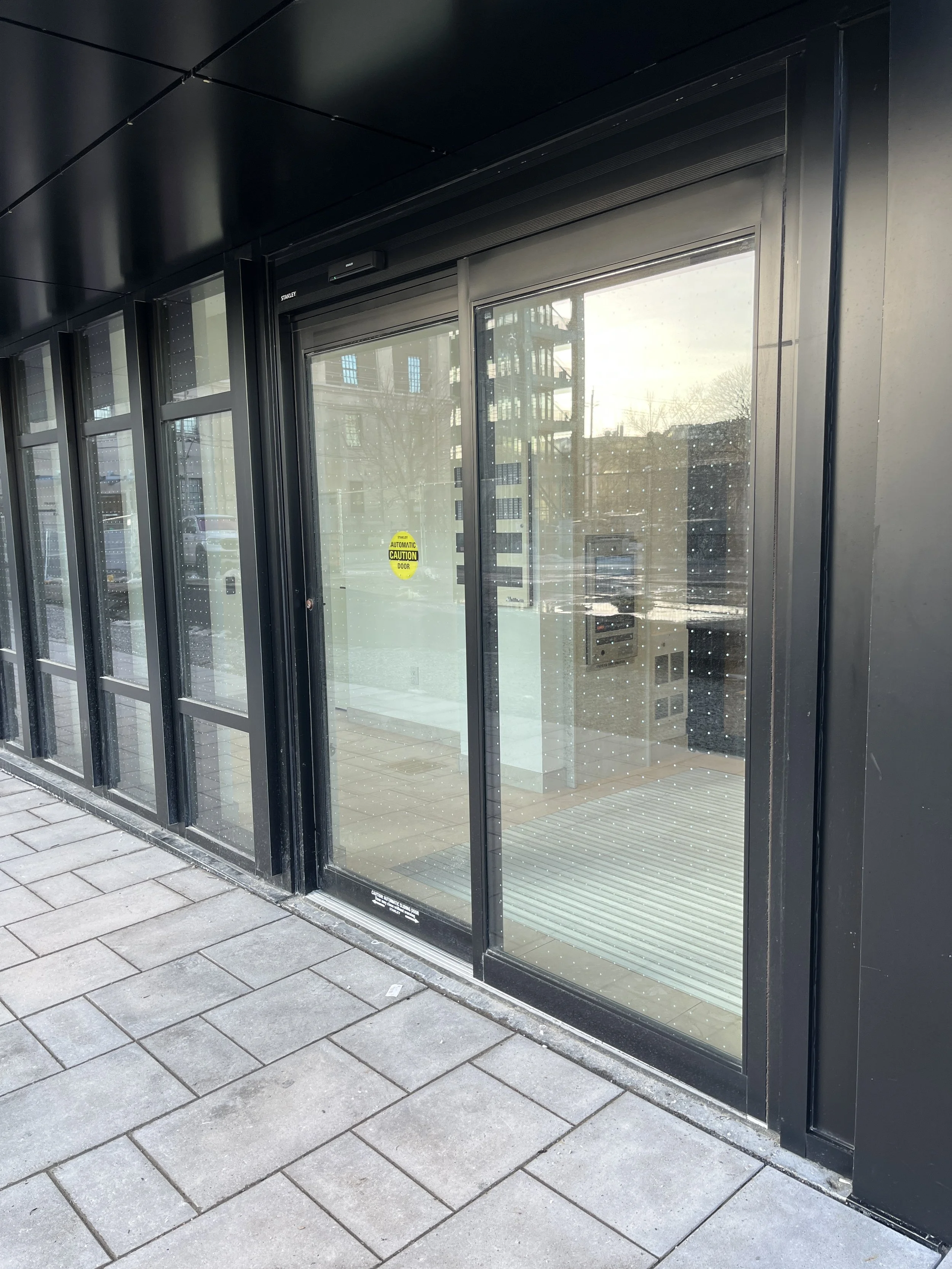 South Side Entrance - External Sliding Door