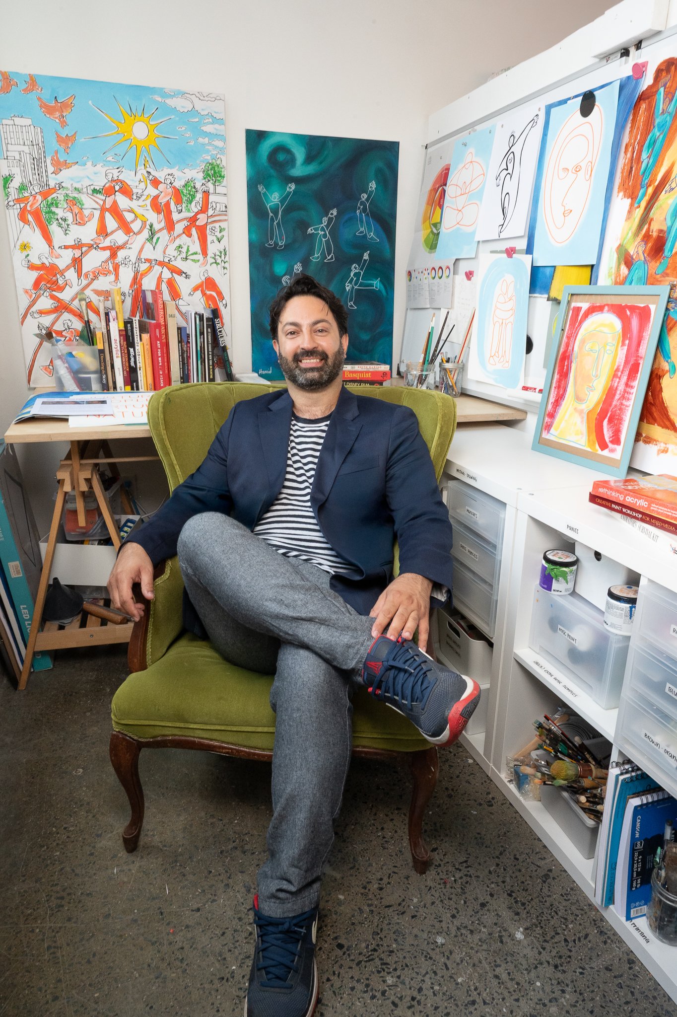 Akin Dupont member Hamid Mohammadi (@hamidxvi)