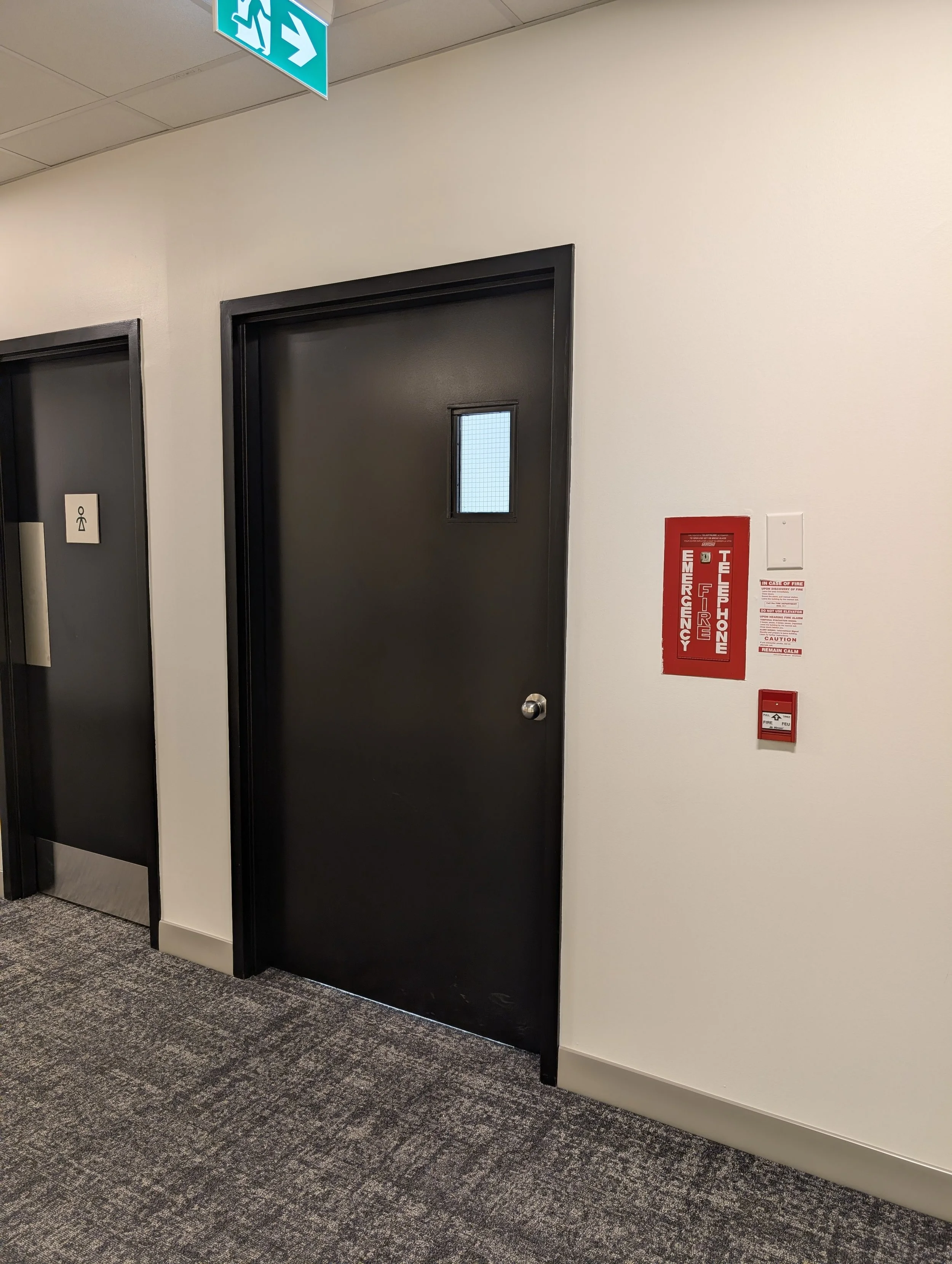 10th floor stairwell emergency exit