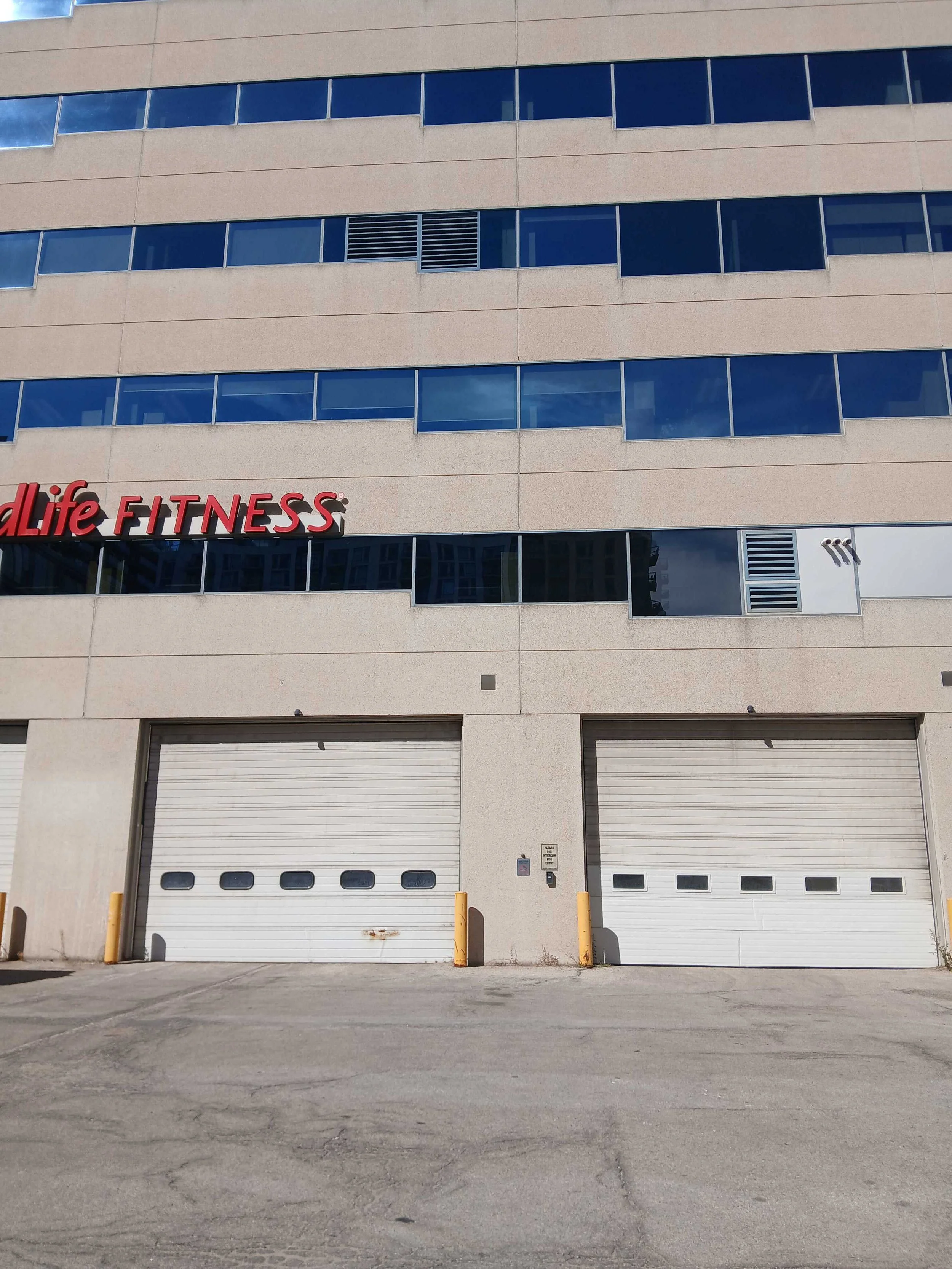 Rear entrance
