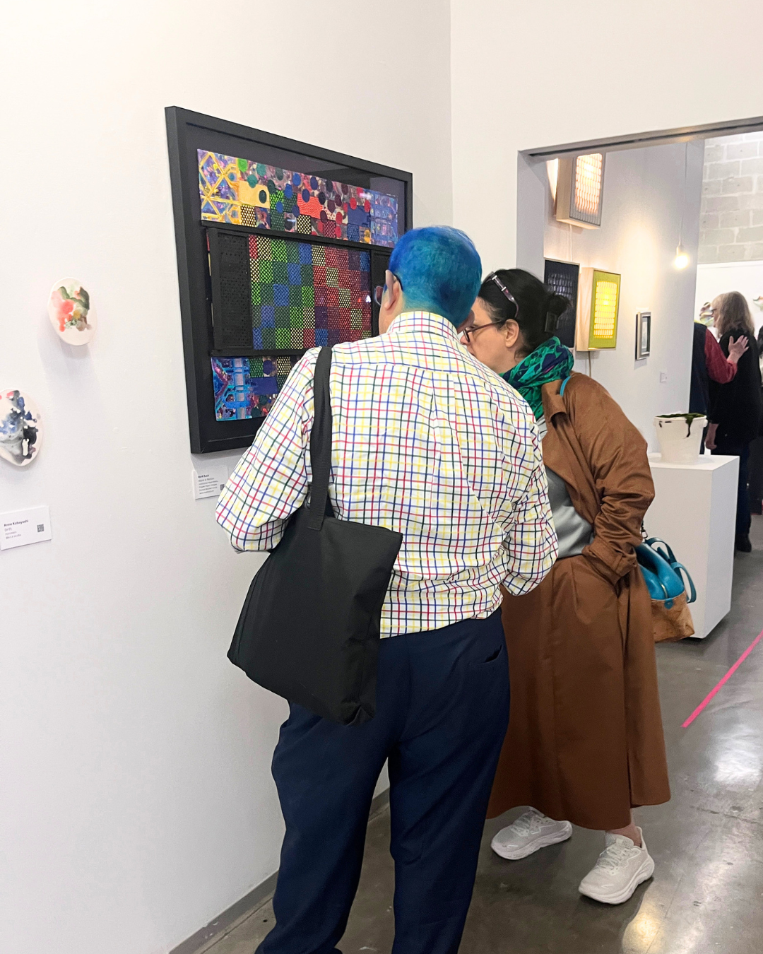 Left: Anne Kobayashi, RIght: Mark Buck