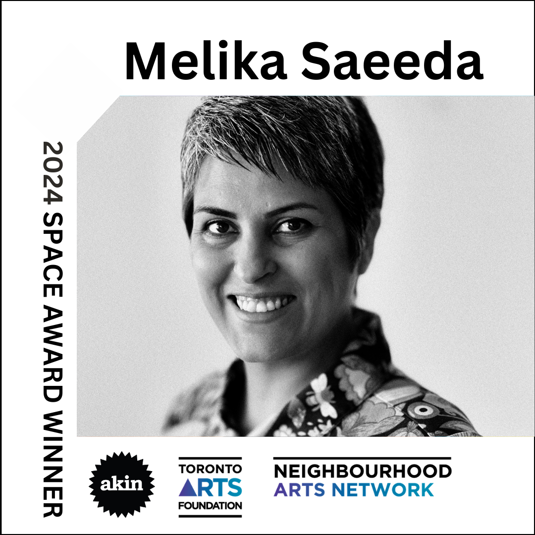 Melika Space Award Akin Art Studios Toronto