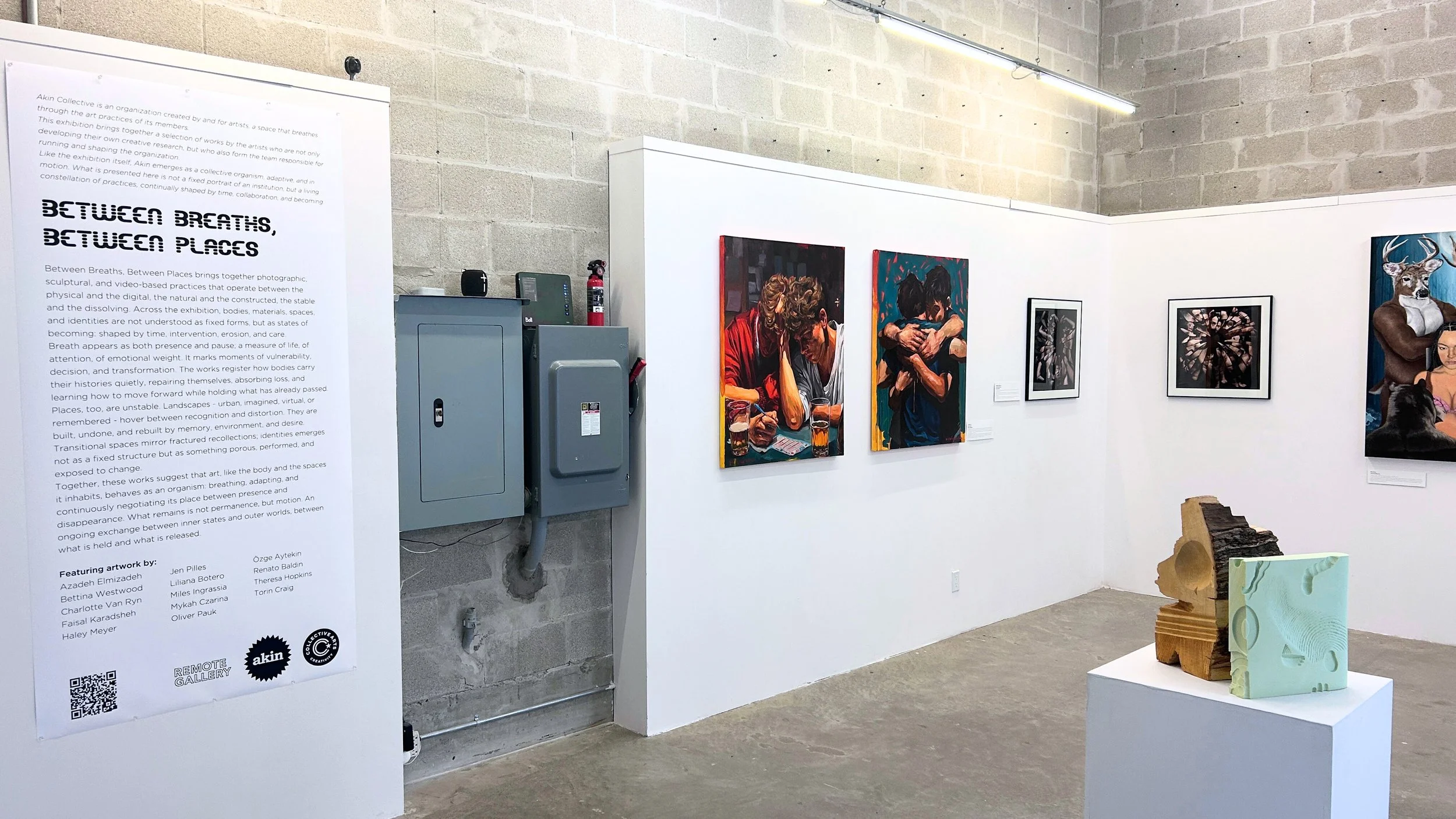 Remote Gallery Between Places Art Show Akin Art Studios