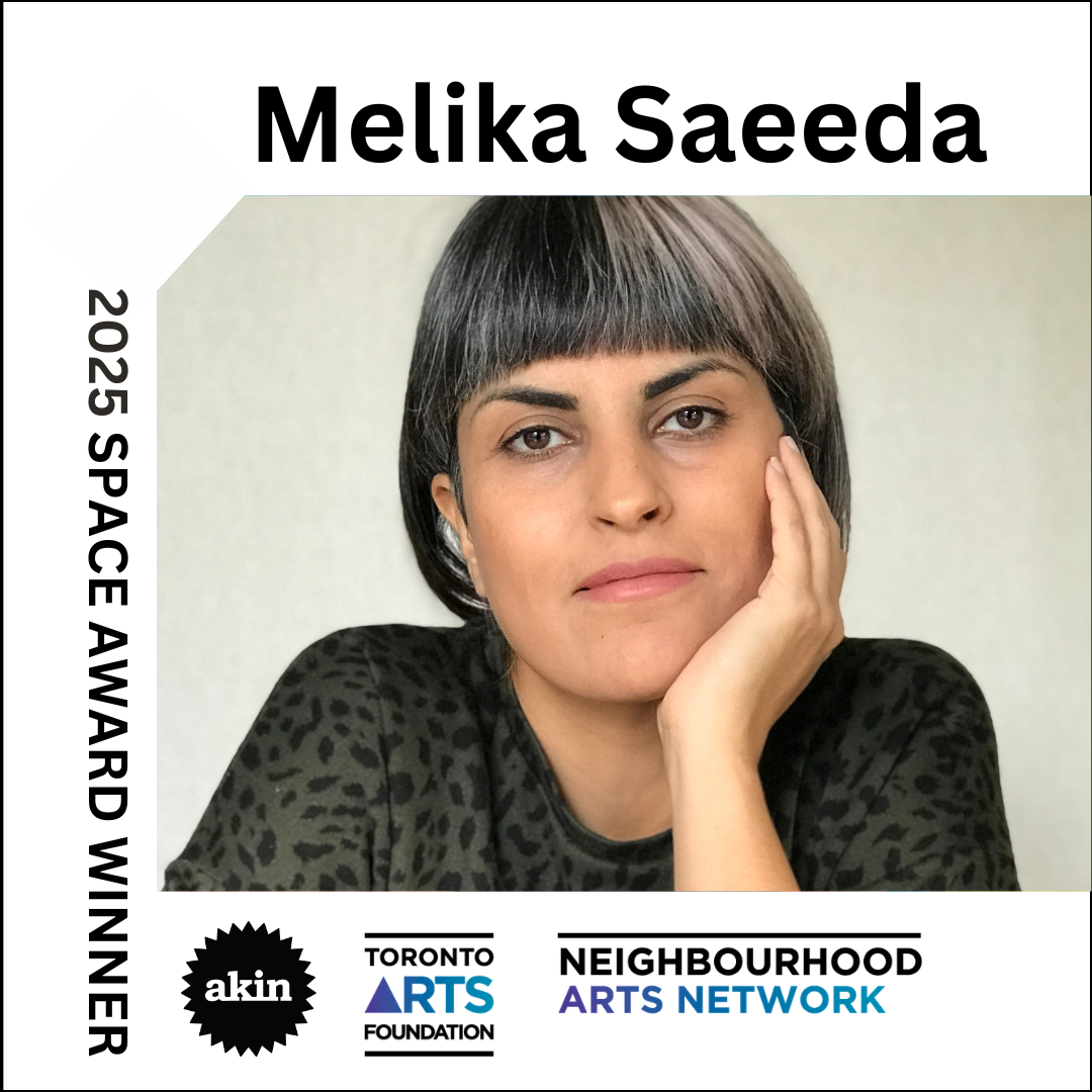 Melika 2025 Space Award Akin Art Studios Toronto