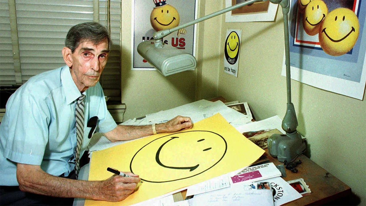 Harvey Ross Ball - Designer of the Smiley Badge