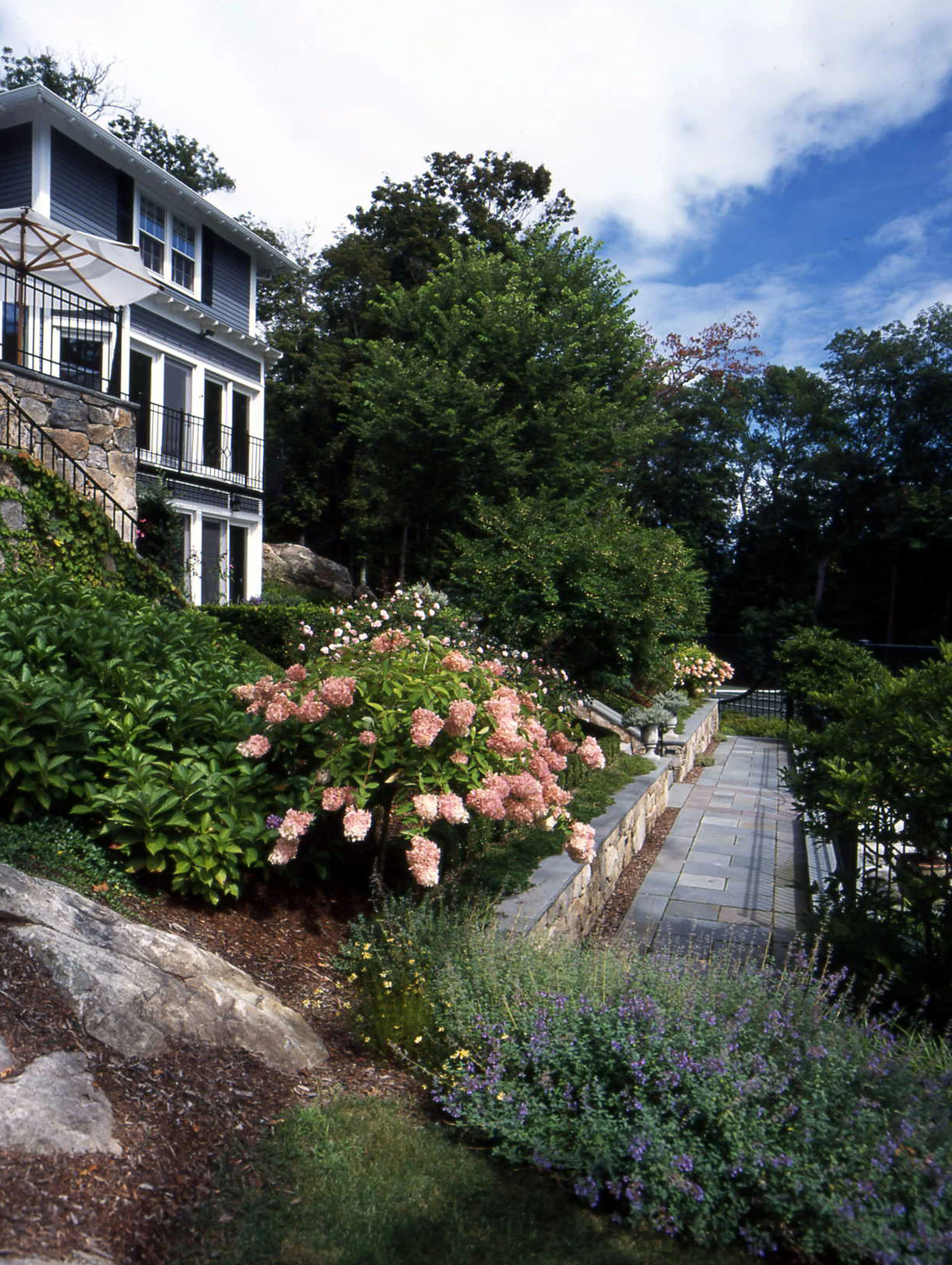 Pool and Hillside Gardens Cohasset, Mass.