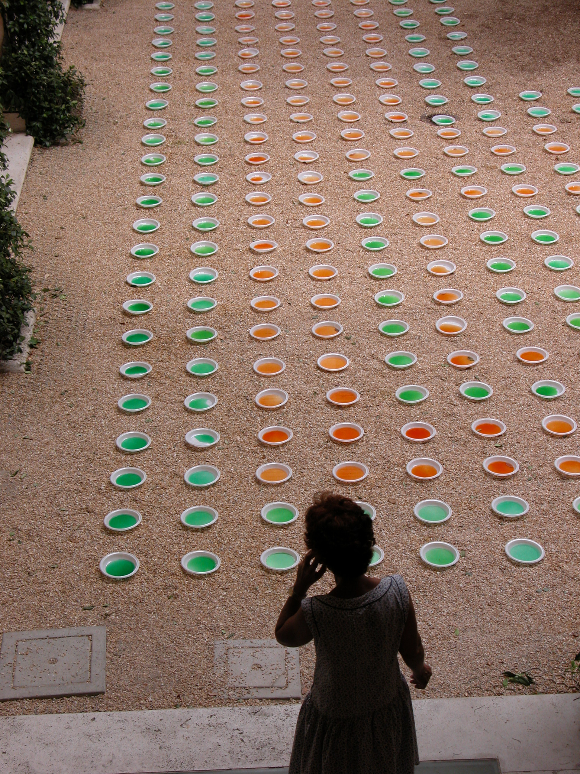   American Academy in Rome   Temporary Courtyard Installation 