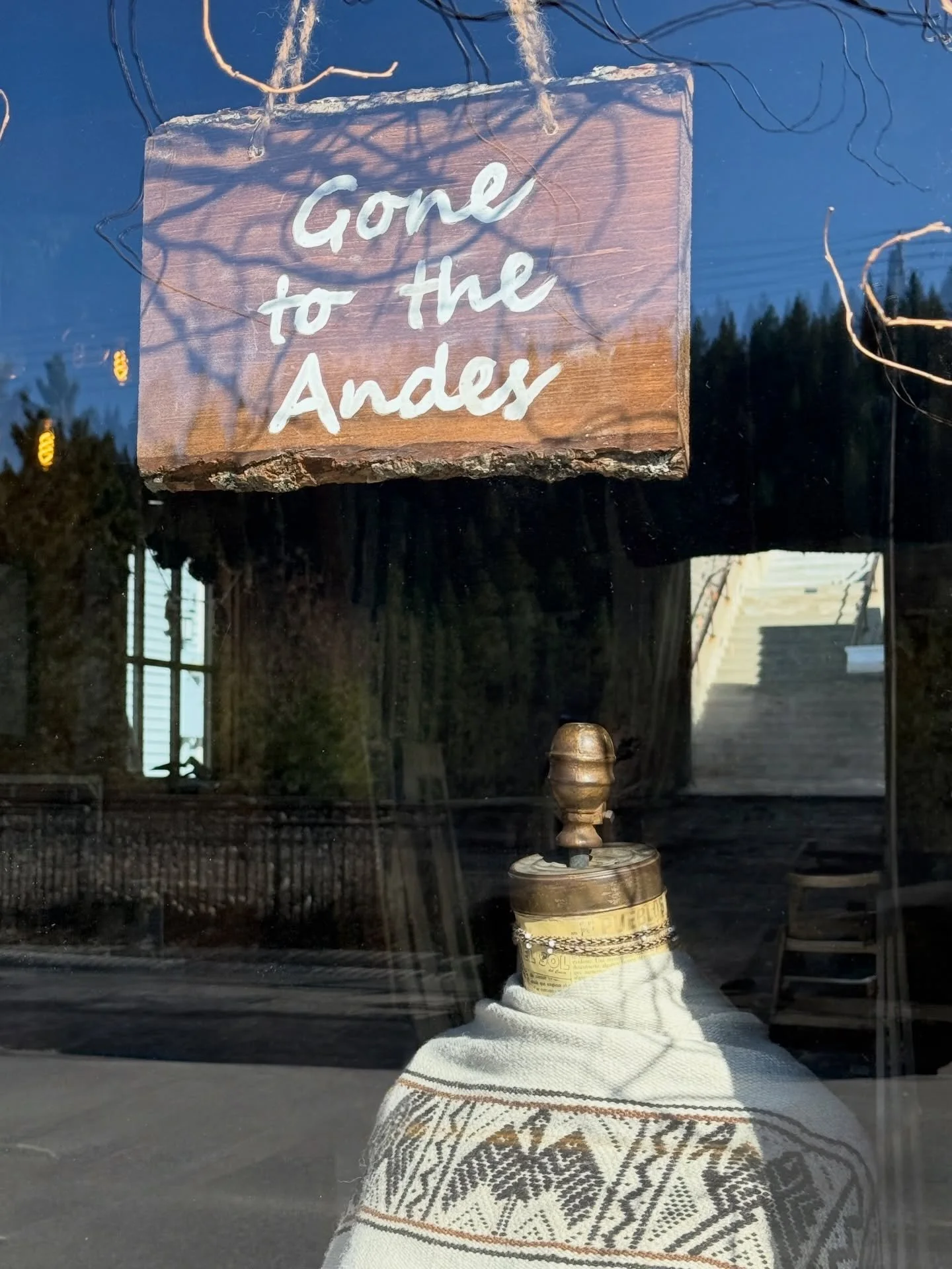 It&rsquo;s that time of year again 🤍
Back to the Andes.

The shop will be open Friday, Saturday, Sunday
11&ndash;6pm through Memorial Weekend.

#culturalthreads #truckeetahoe #brandswithpurpose